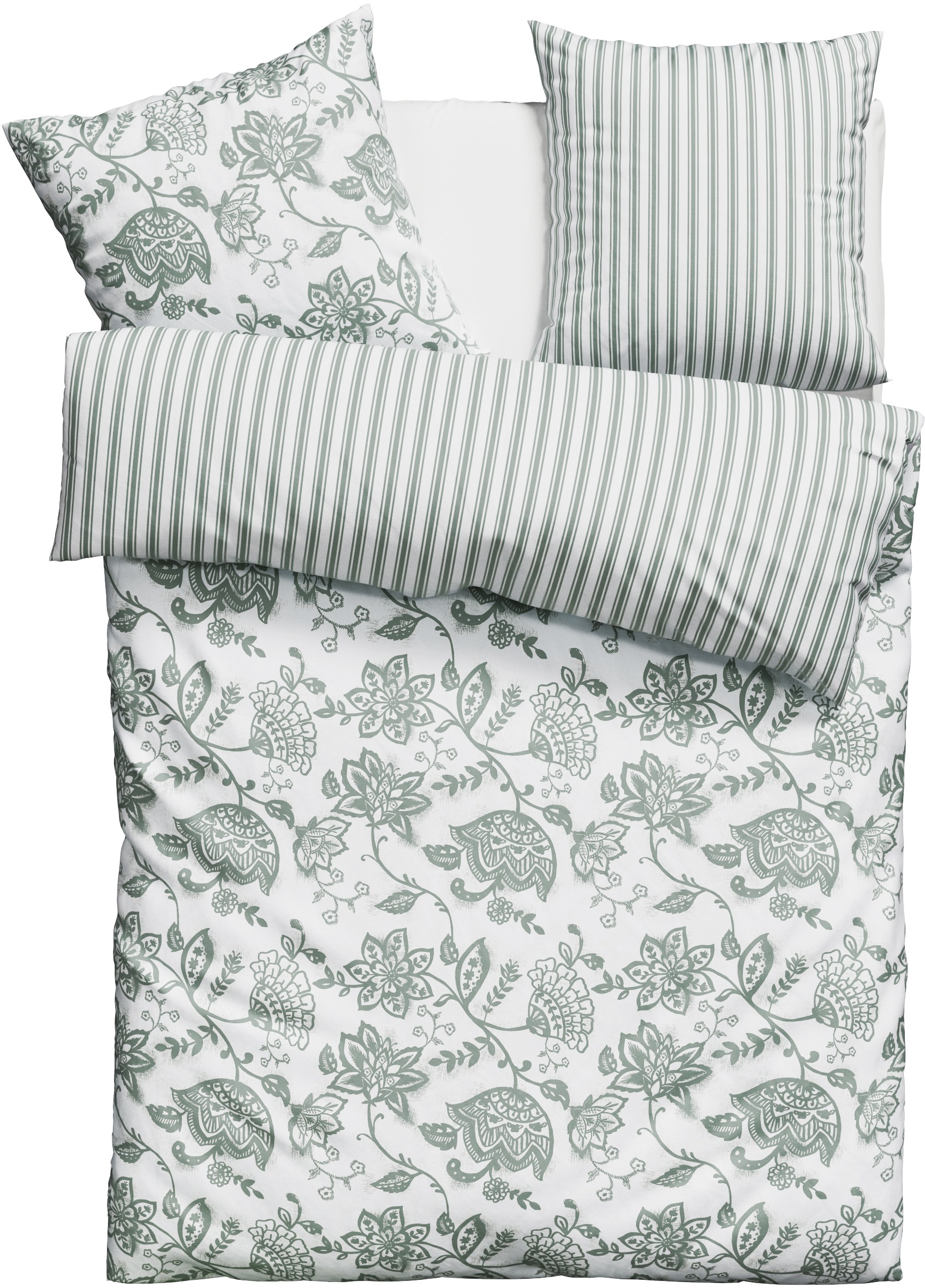 OTTO home Bettwäsche "Nordby" 2 Bettwäsche aus Baumwolle, skandinavisches Design, ab Größe 135x200 cm