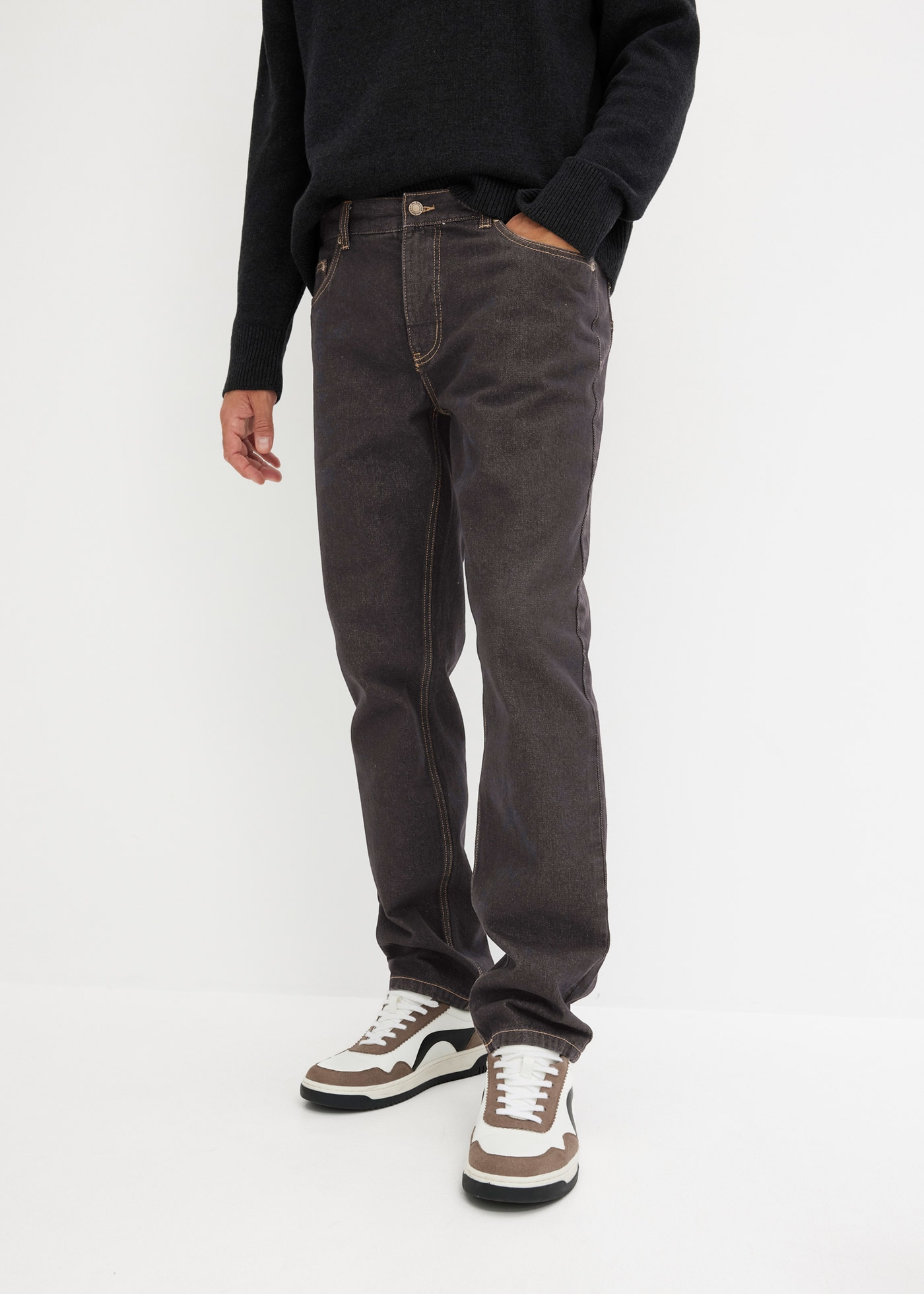 bonprix Jeans coupe régulière 1 5-Pocket Form