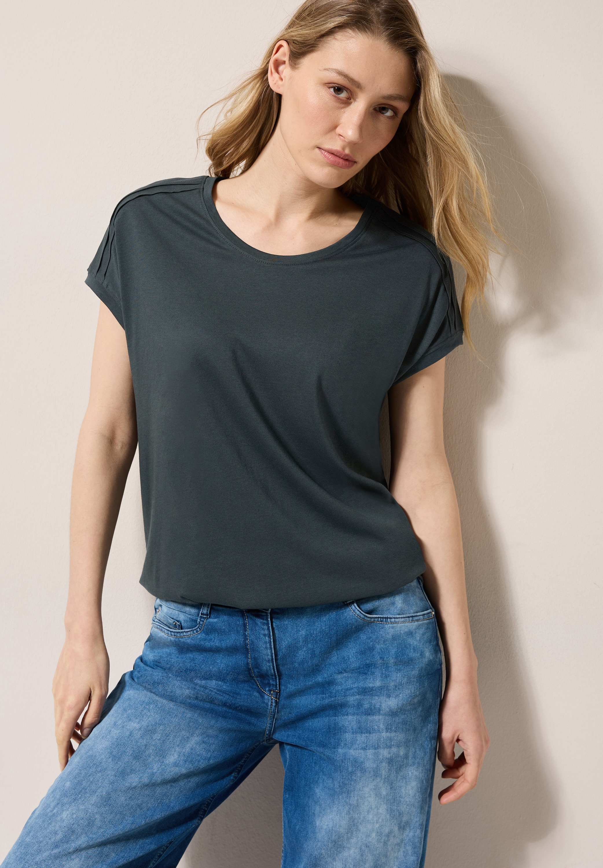 Cecil T-Shirt, mit elastischem Bund