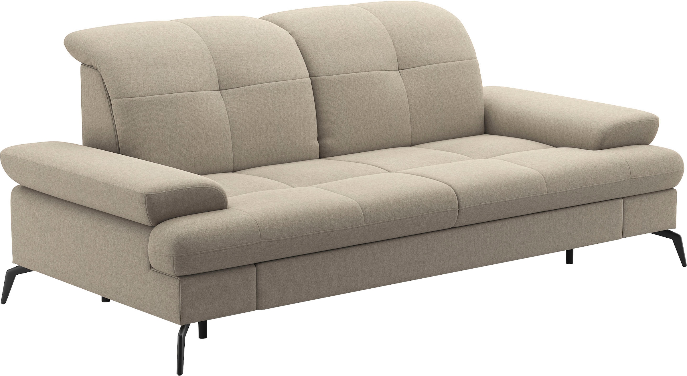 sit&more 3-Sitzer »Amica, inkl. Sitztiefenverstellung und Armteilverstellung« wahlweise mit Kopfteilverstellung und Bettfunktion