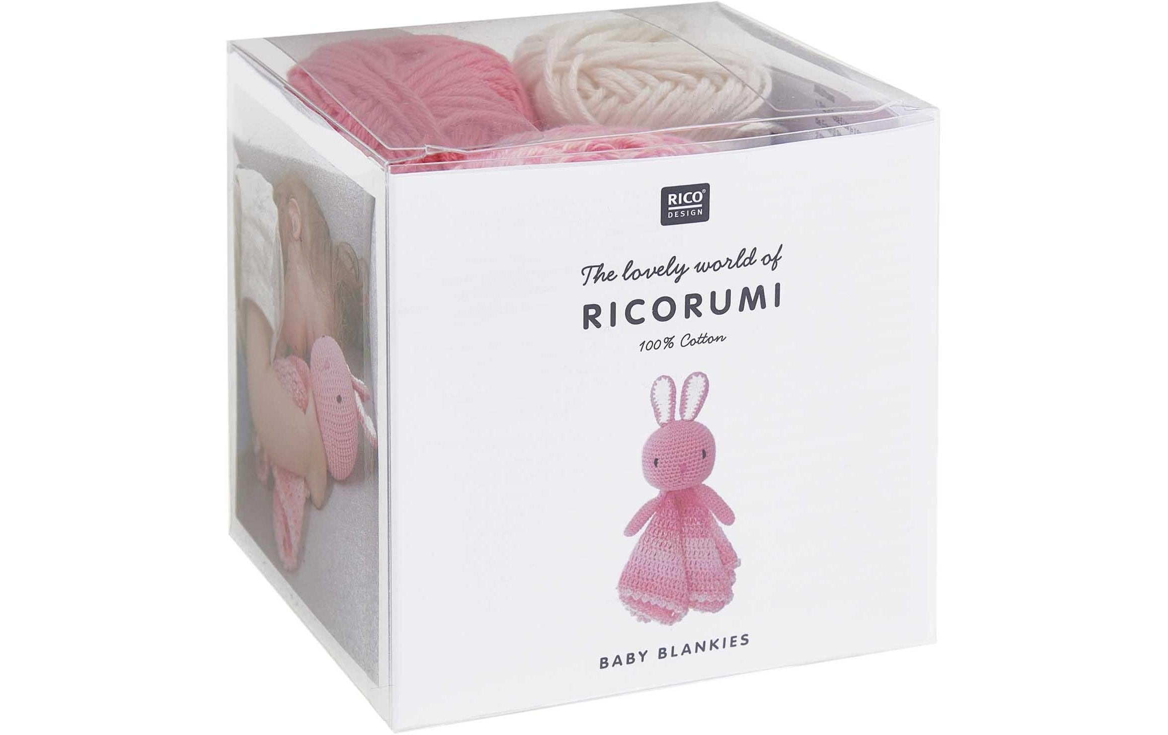 Rico-Design Verlag Kreativset »Baby Blankies Hase, 8-teilig«