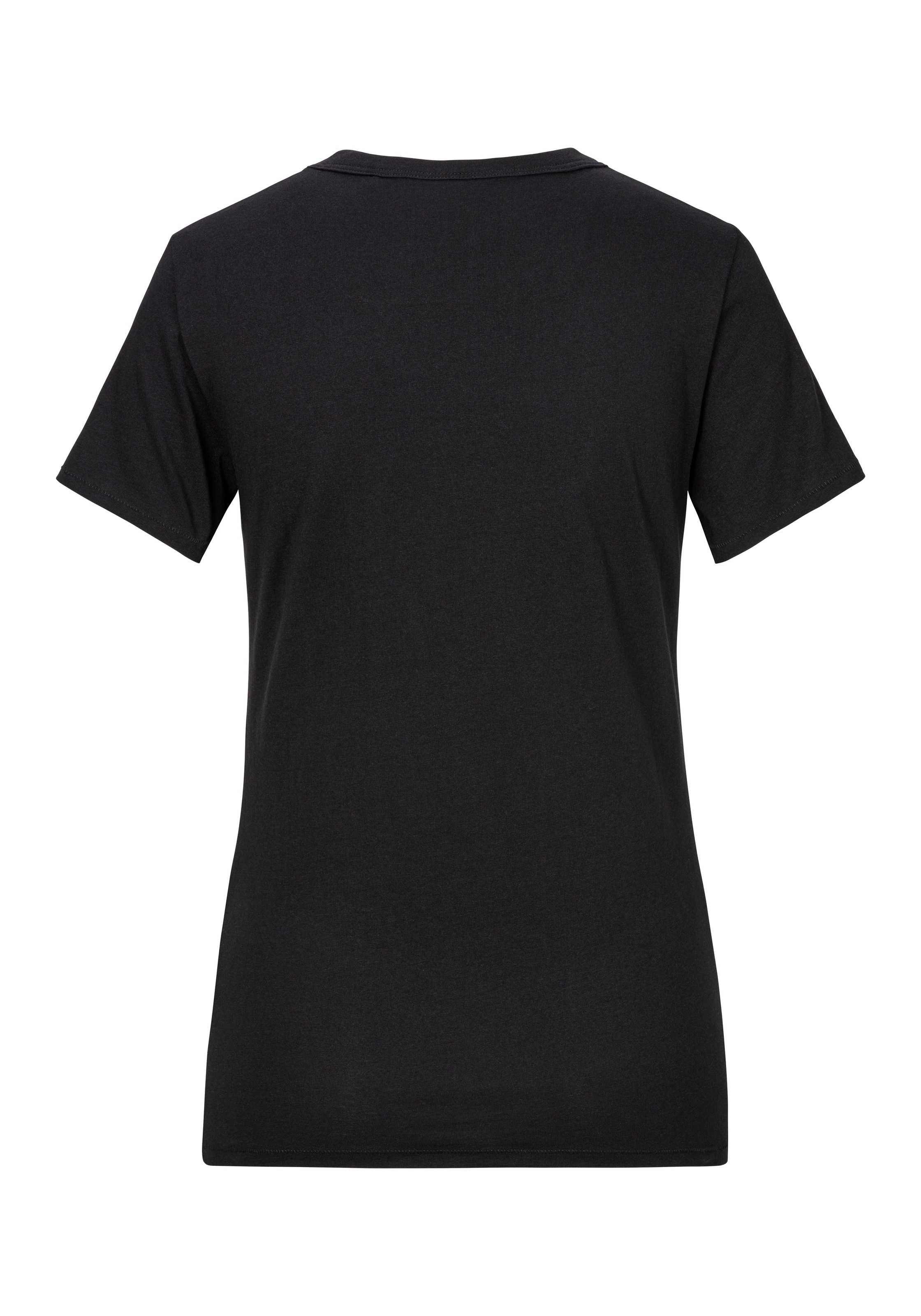 BOSS ORANGE Shirttop »Elogo Crystal Premium Damenmode«, mit Strass-Besatz