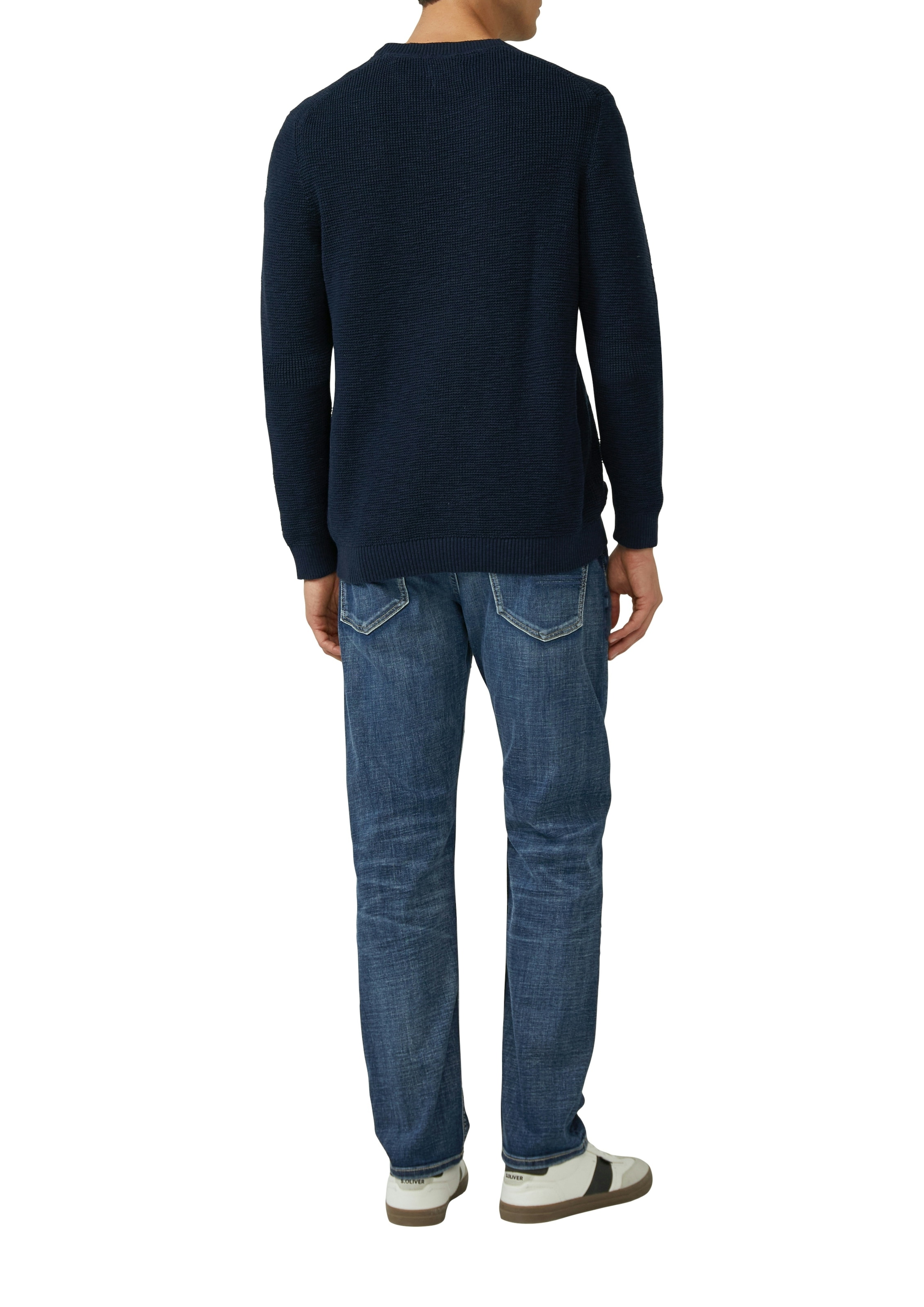 s.Oliver Pull en tricot manches longues, tricot grossier