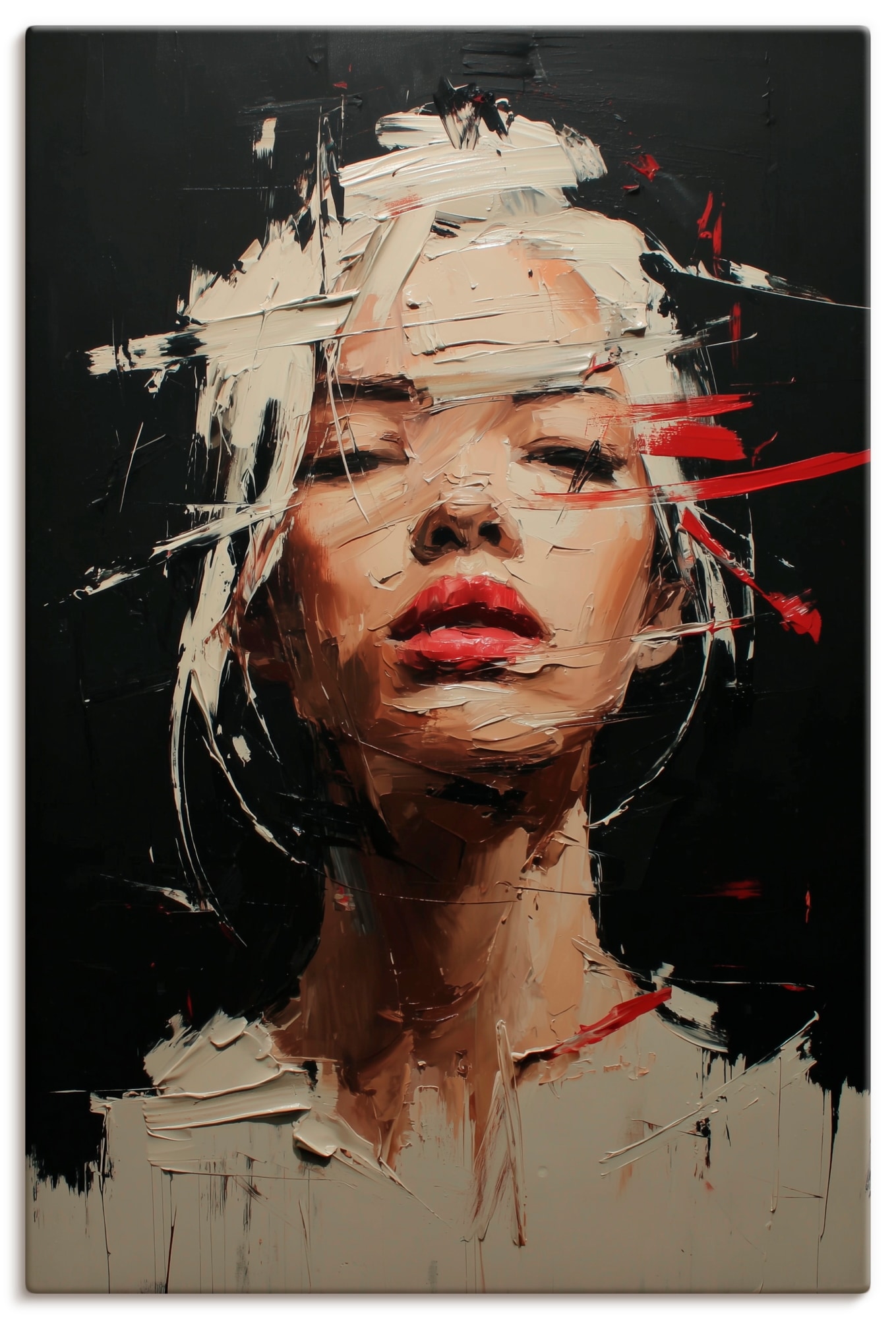 Image of Artland Wandbild "Fierce Serenity II" Bilder von Frauen 1 Stk. tlg. als Alubild, Leinwandbild, Poster, Wandaufkleber in verschied. Grössen