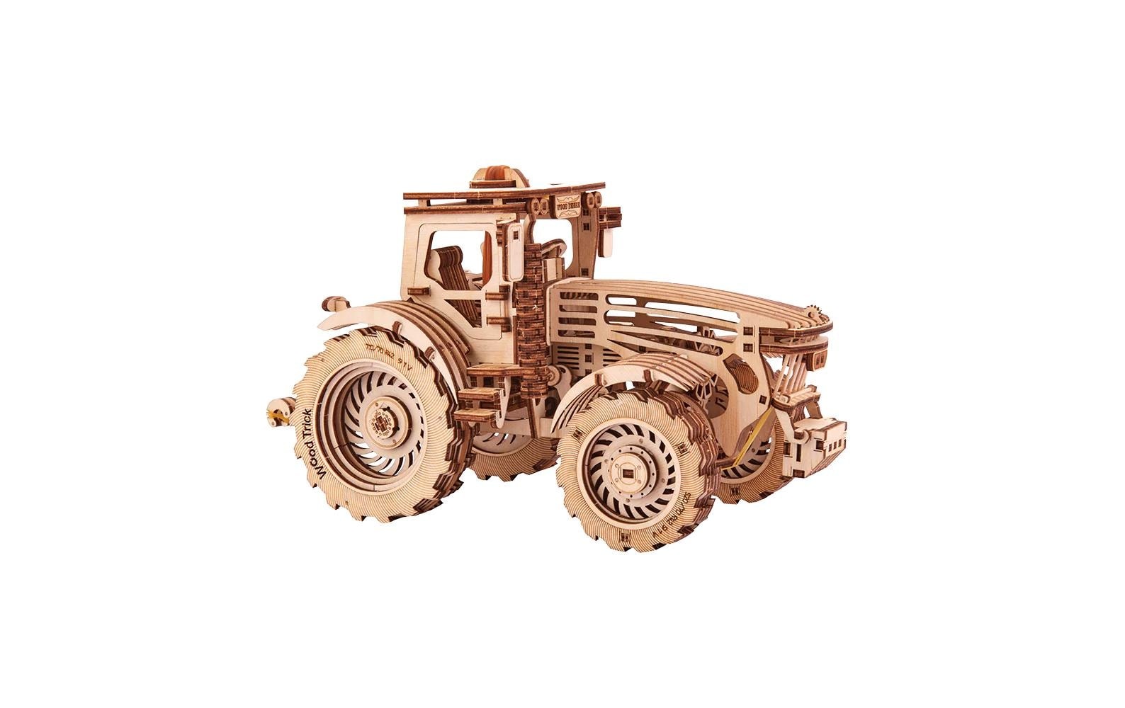 Image of Spielbausteine "WoodTrick Traktor"