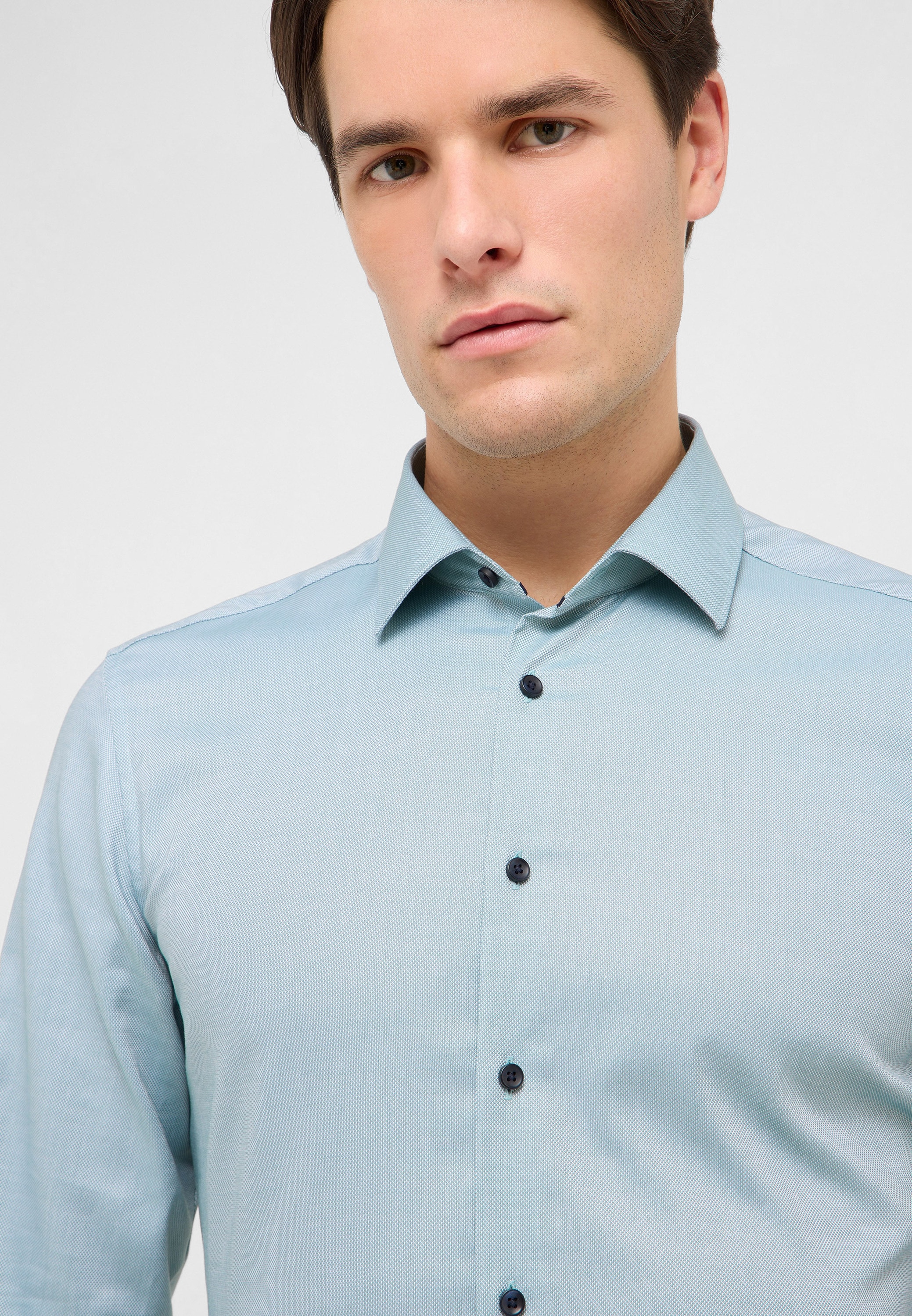 Eterna Langarmhemd »SLIM FIT« NON IRON (bügelfrei)