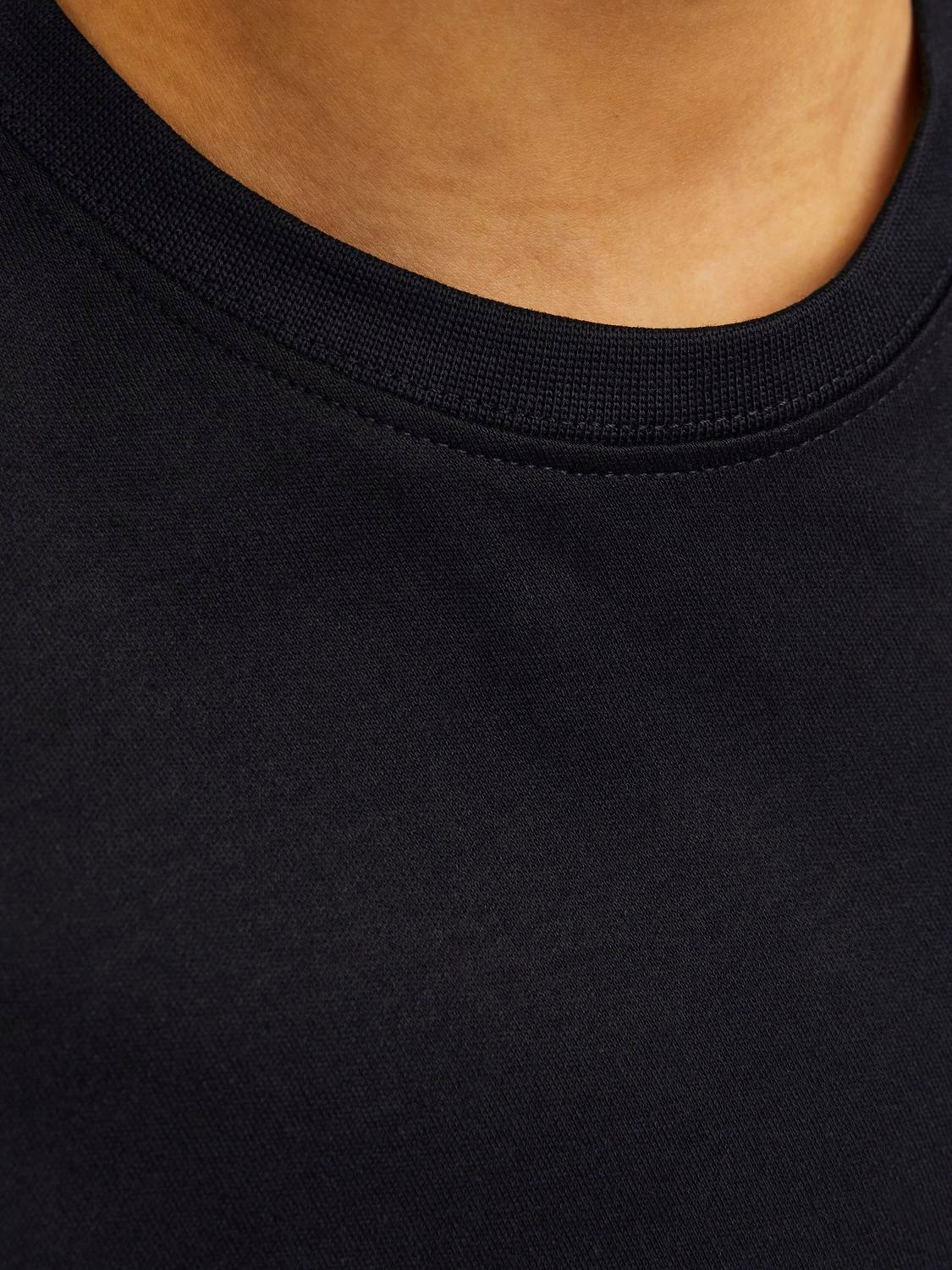 Jack & Jones Junior Rundhalsshirt »JJEURBAN bequem, pflegeleicht, modisch« unifarben, modisch, loose fit, Jersey, Rundhals