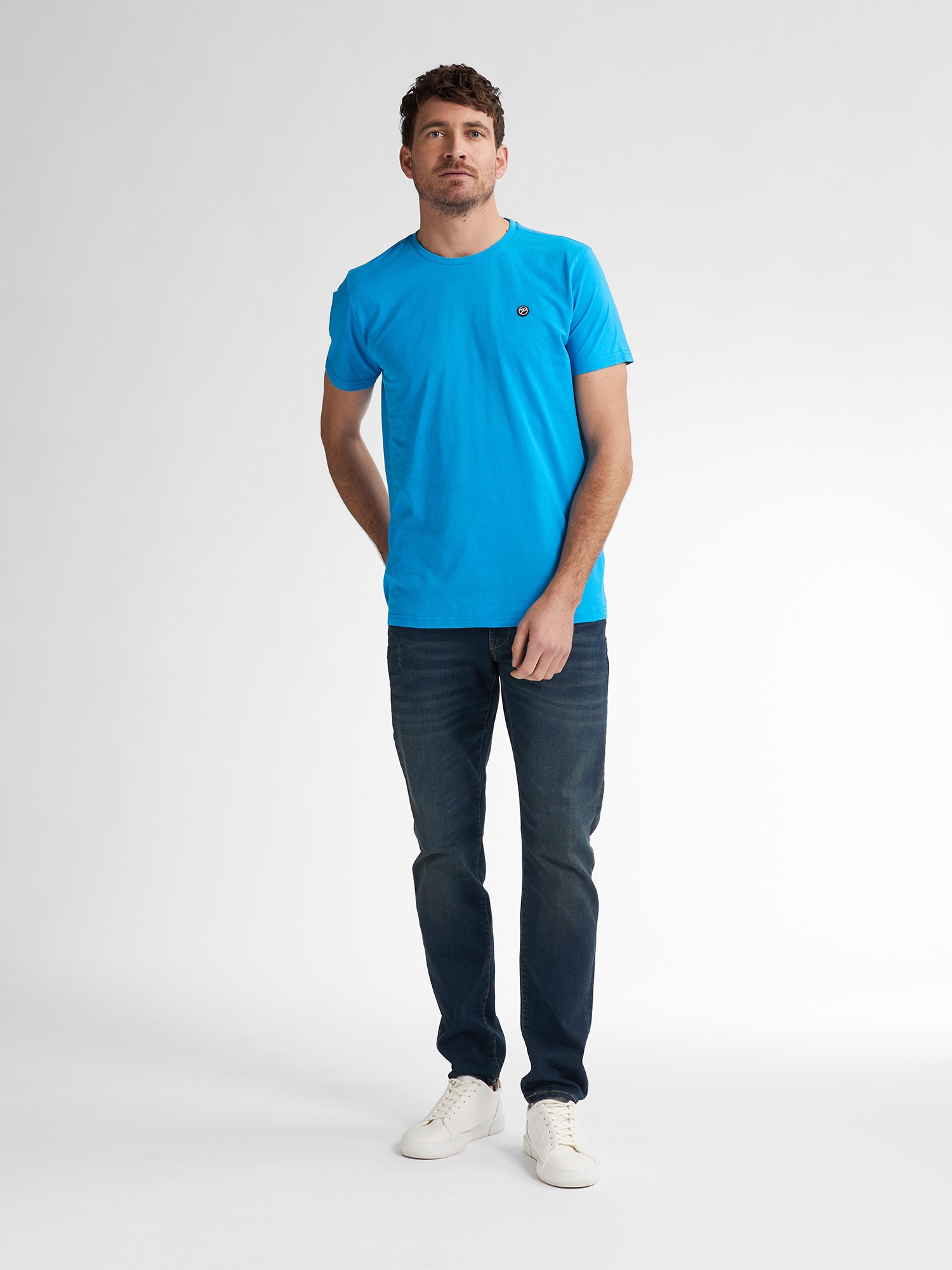 Petrol Industries Rundhalsshirt, mit Logo Stickerei