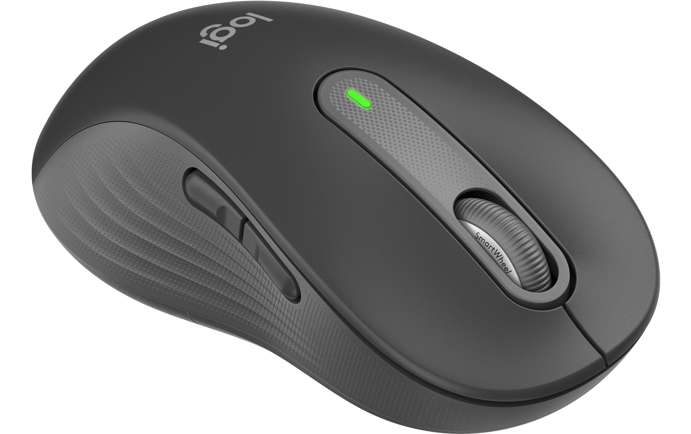 Logitech Maus »Signature M650 L left Graphite«, kabellos