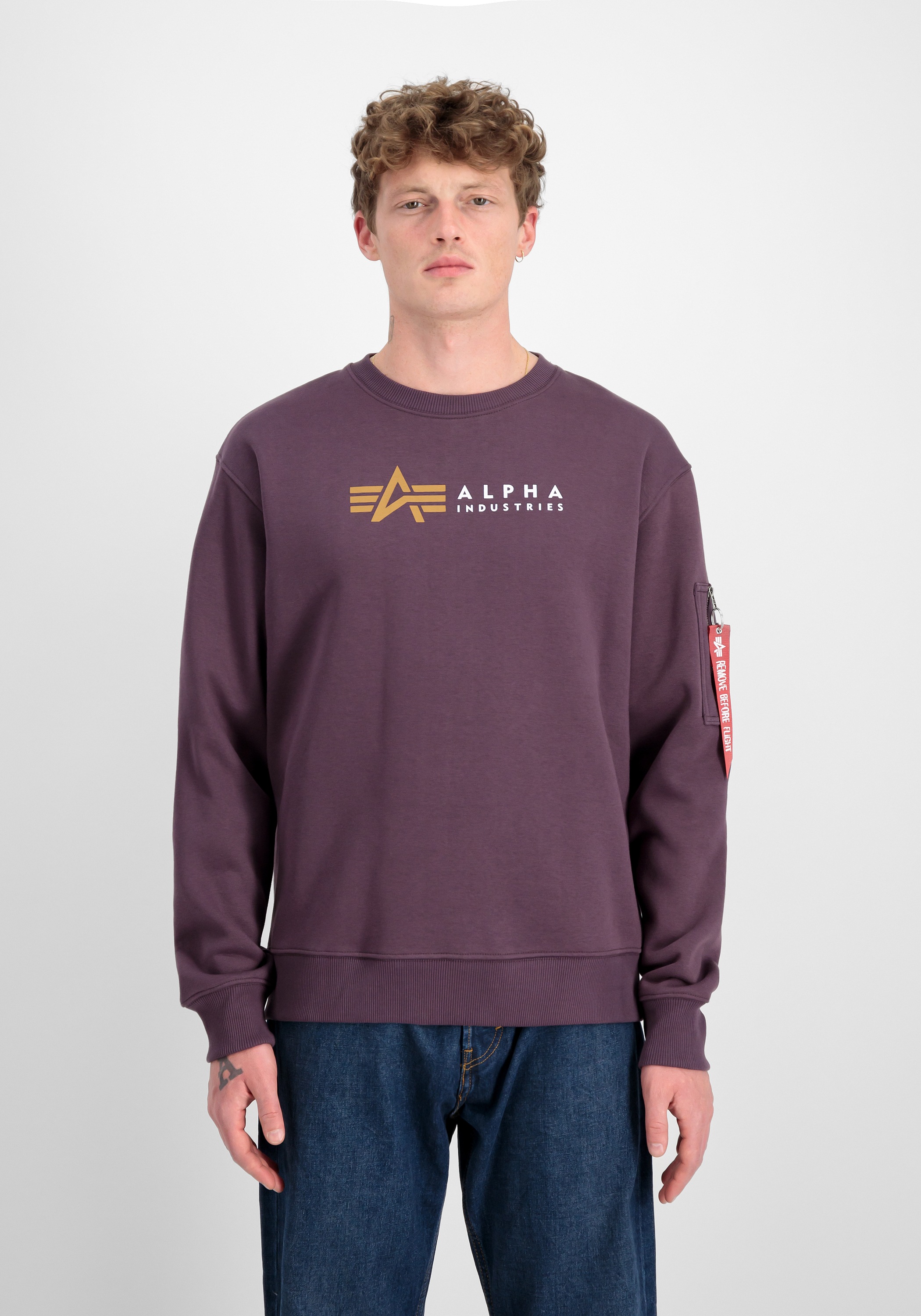 Alpha Industries Sweater »Alpha Label Sweatshirt«