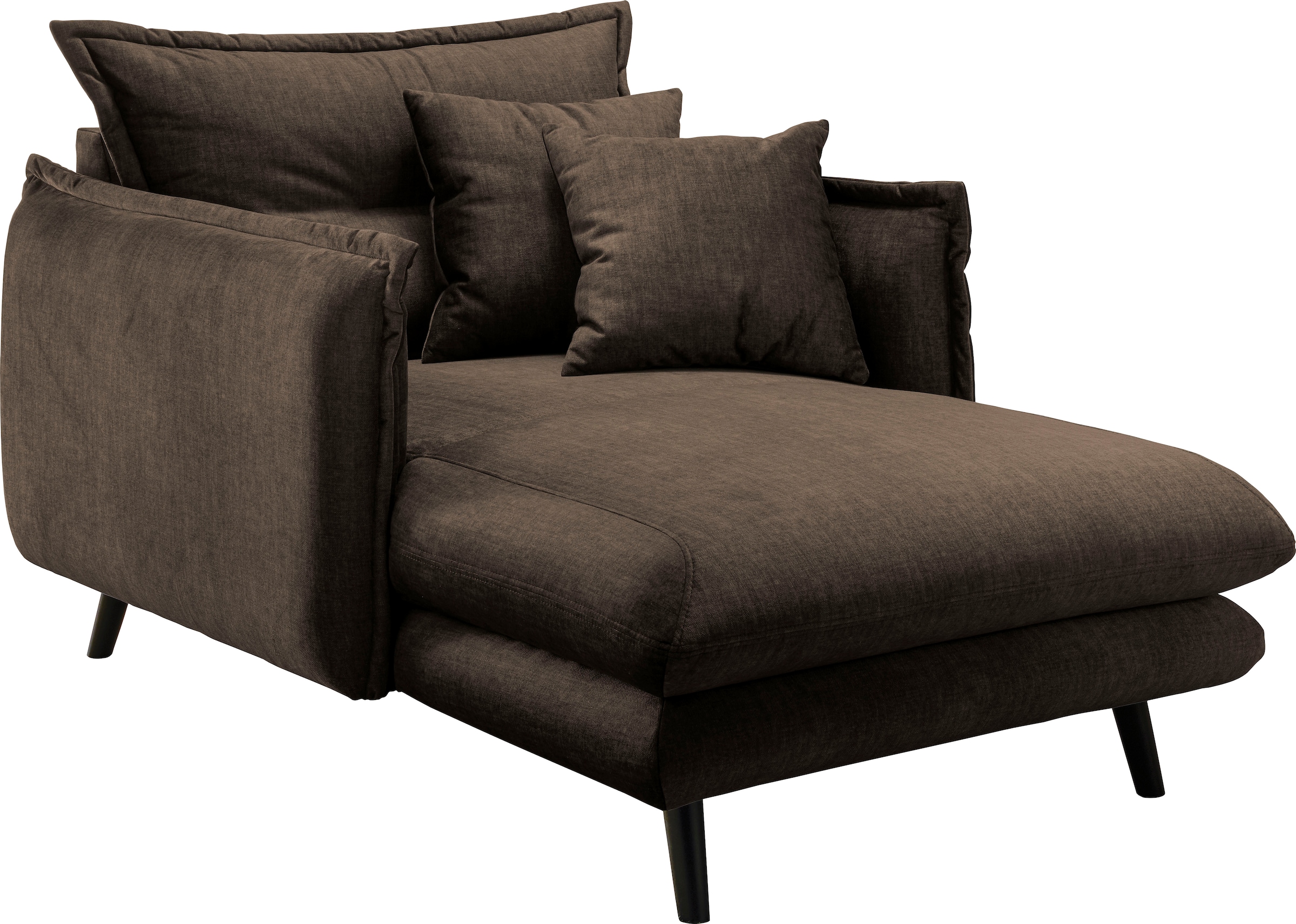 INOSIGN Loveseat »Lazio«, moderner Sessel mit einer bequemen Polsterung, 2 Stk. Zierkissen