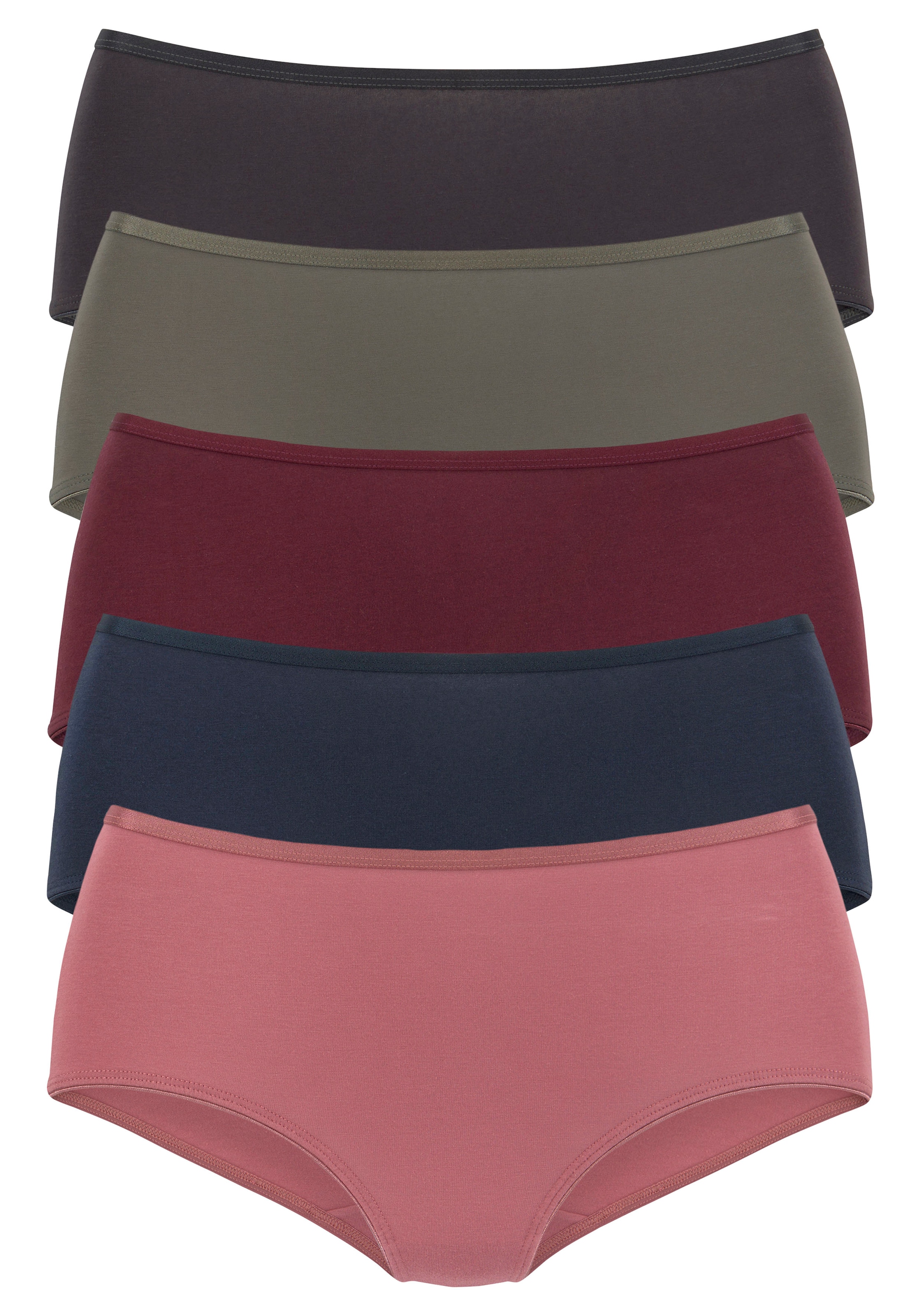 Image of Vivance Taillenslip 5er-Pack, aus elastischer Baumwoll-Qualität