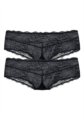 Vivance Panty »Premium Dessous«, (2 St.), im attraktiven Doppelpack aus edler Spitze