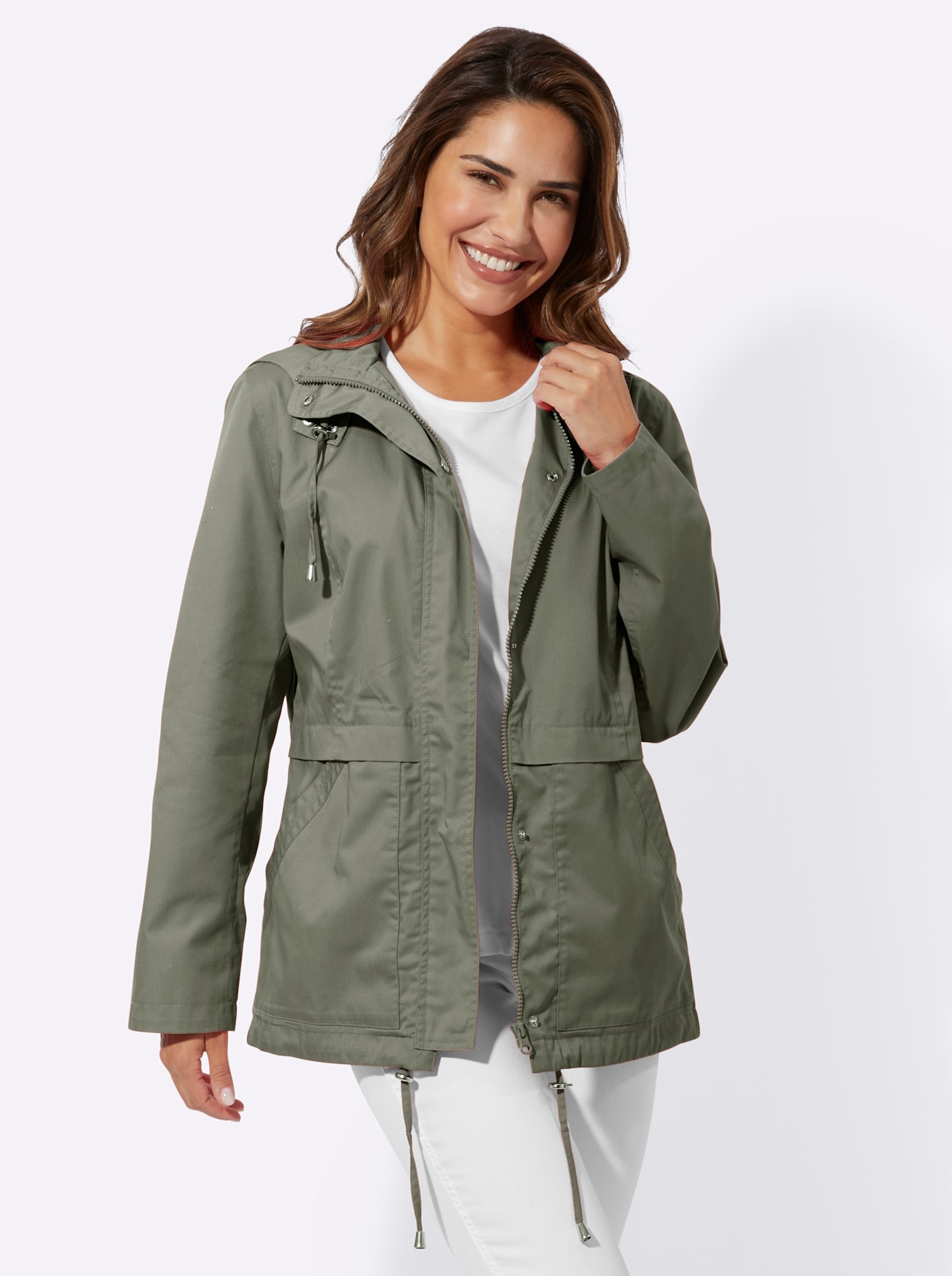 Classic Basics Anorak, mit Kapuze
