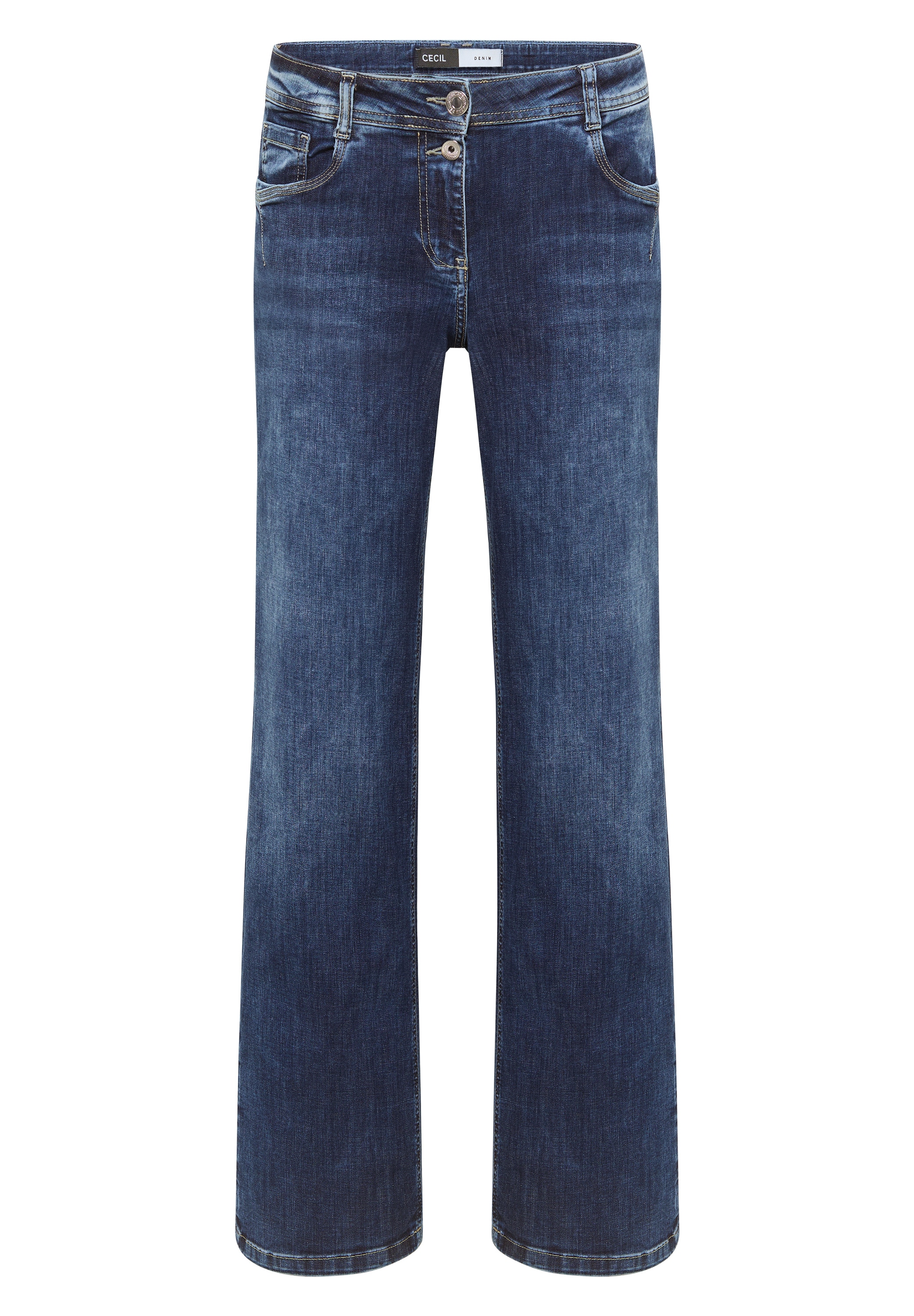 Cecil Weite Jeans »Style NEELE«, mit Stretch