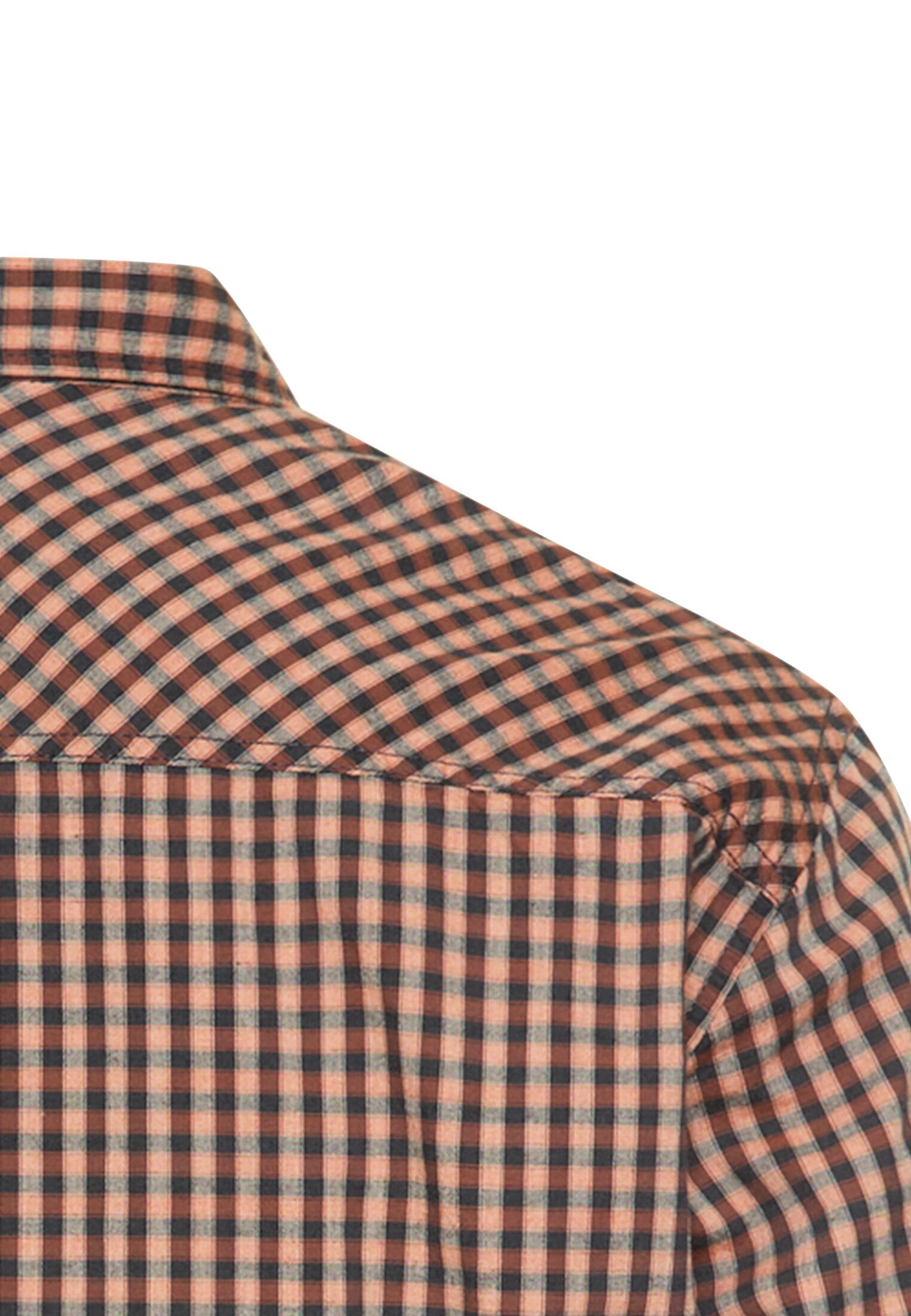 camel active Karohemd mit Logo Stickerei