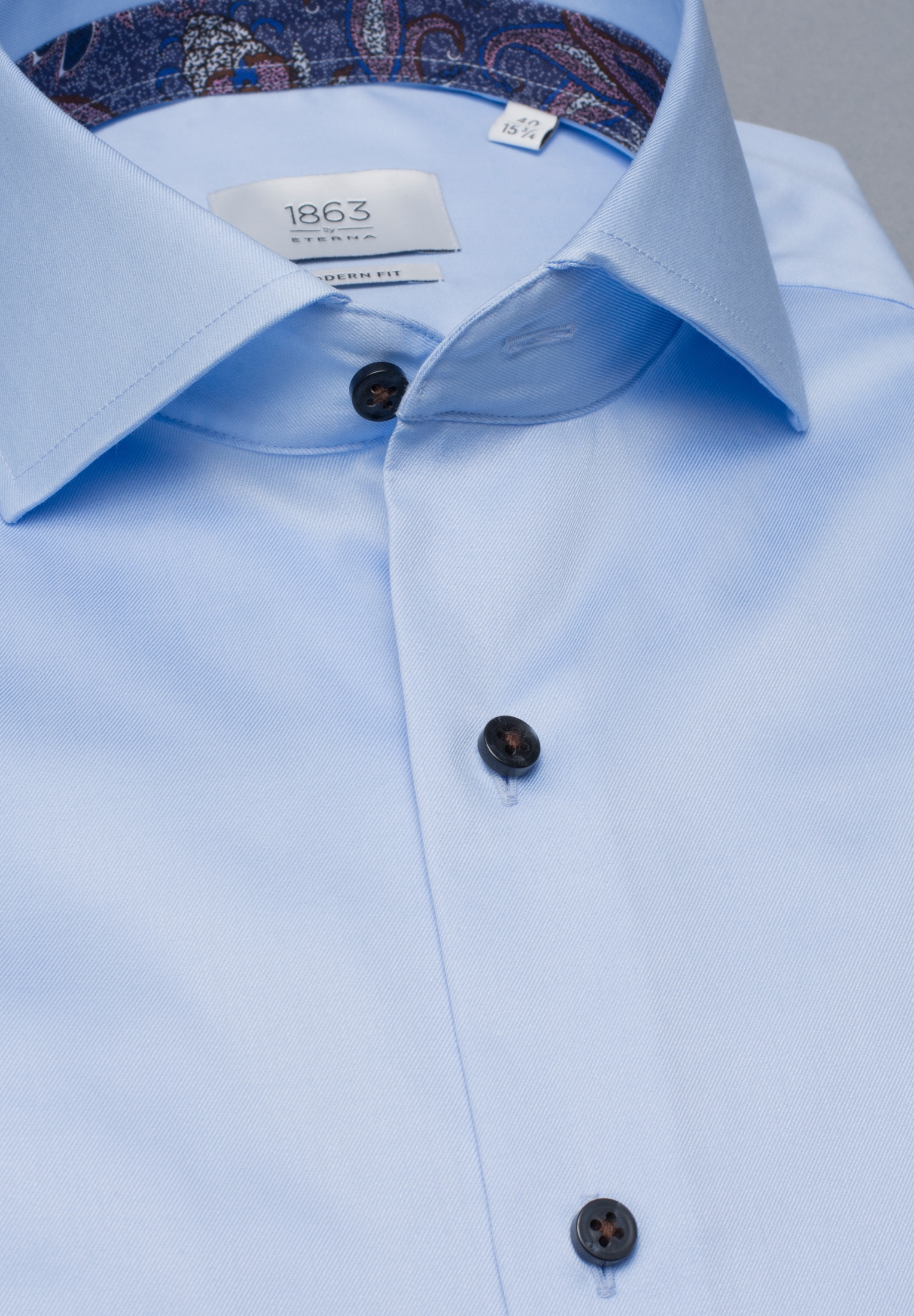 Eterna Langarmhemd »MODERN FIT«, NON IRON (bügelfrei)