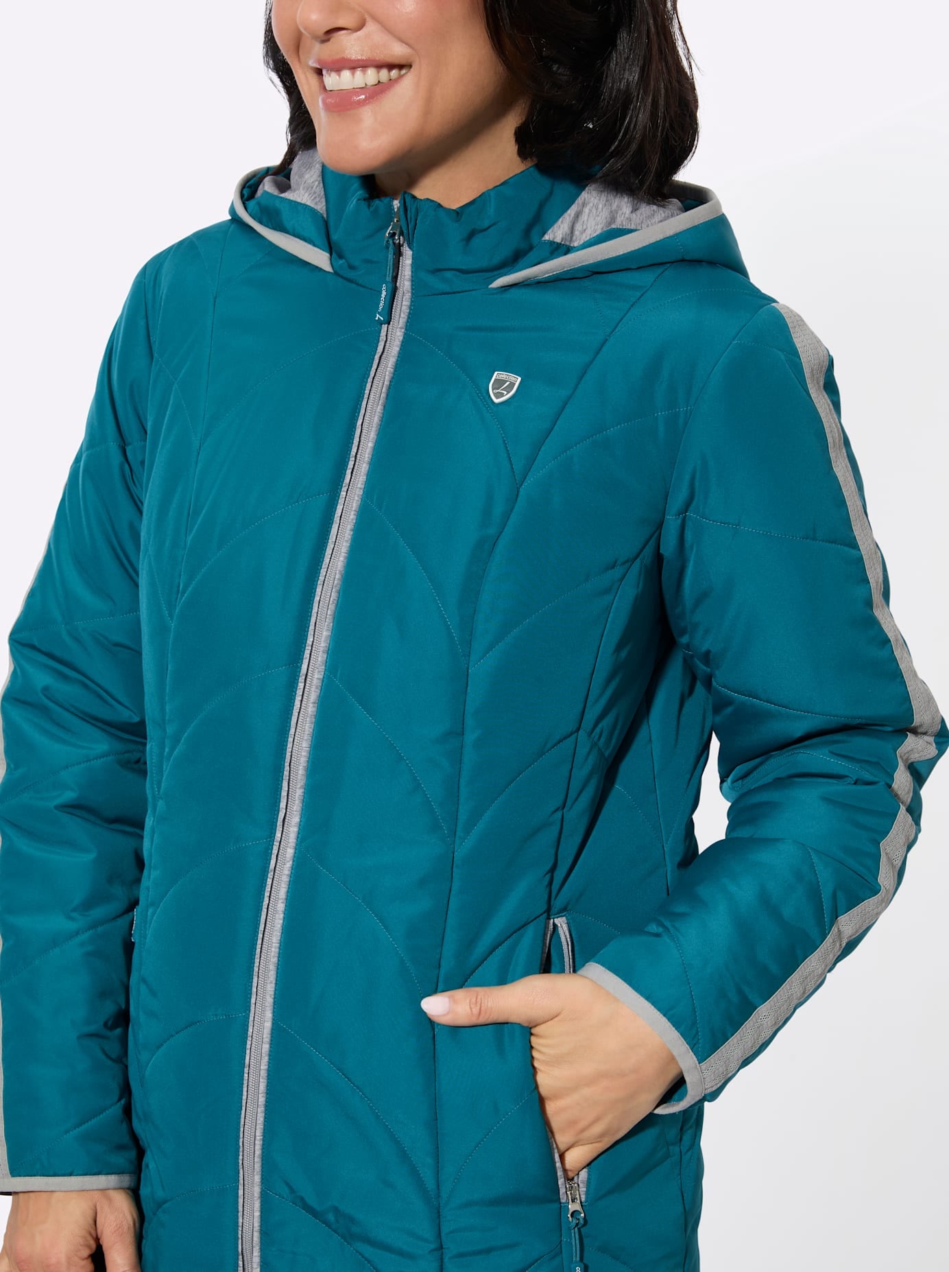 Casual Looks Veste matelassée mit Kapuze