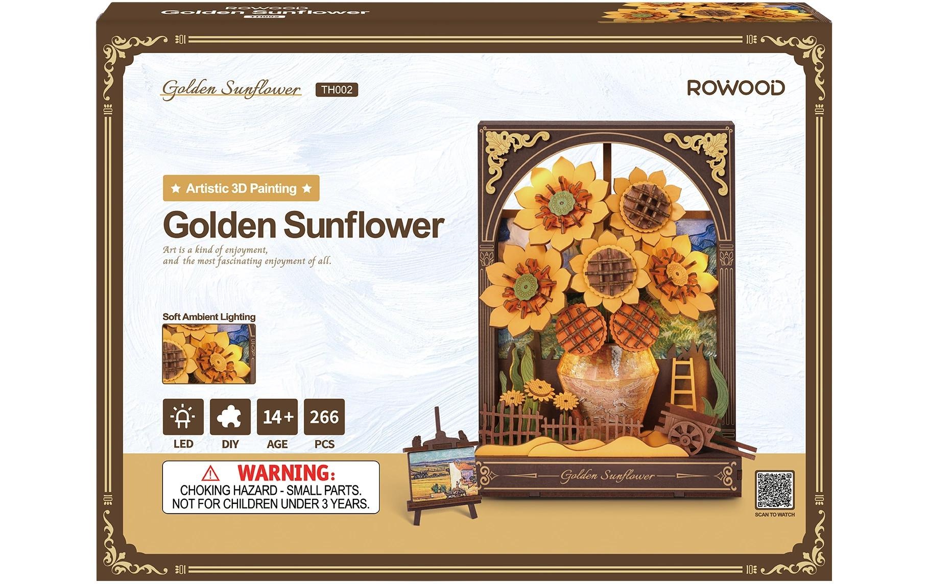 Image of Modellbausatz "RoboTime Goldene Sonnenblume"