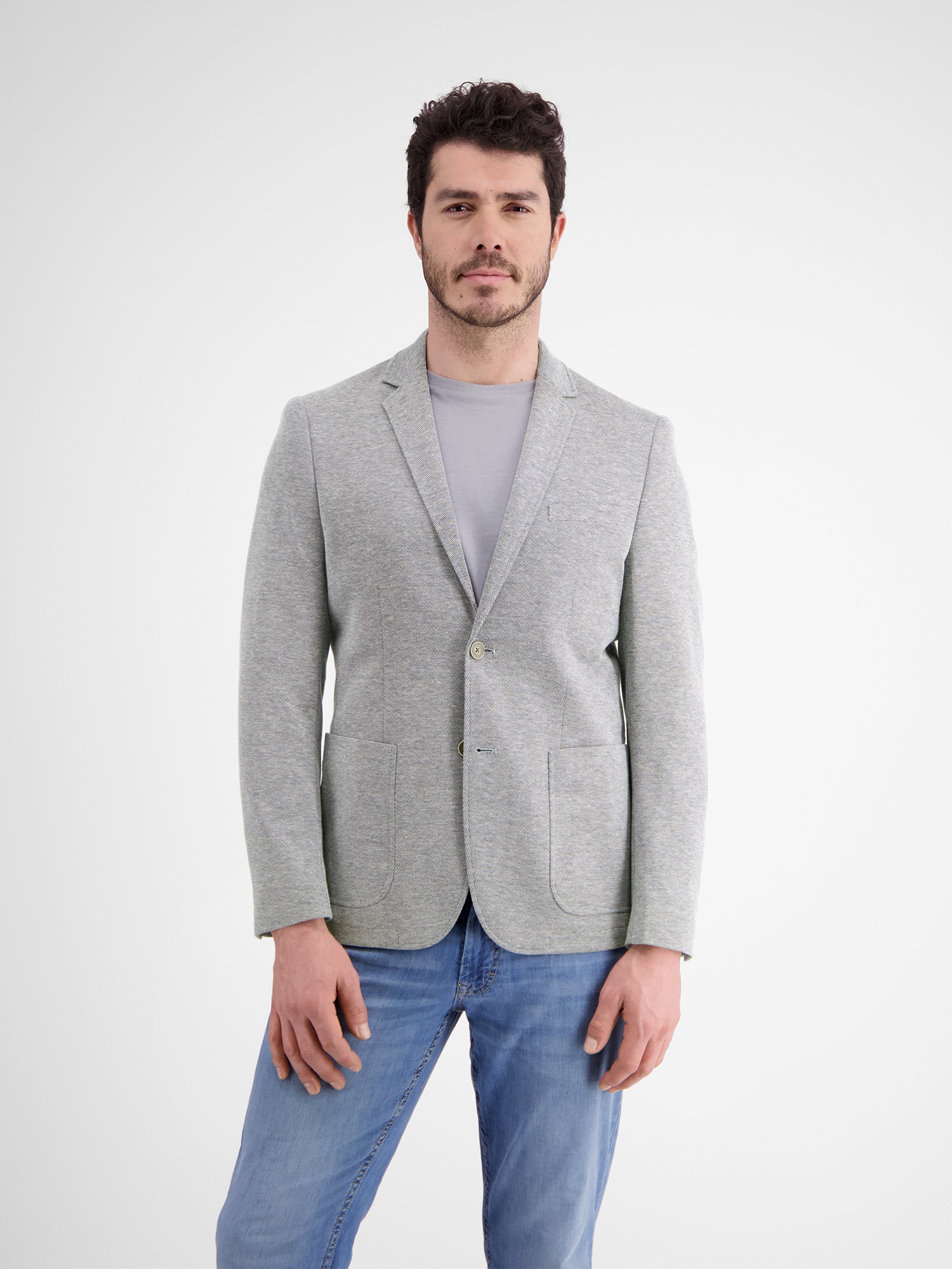 LERROS Jerseysakko »LERROS Jerseyblazer mit Taschen«