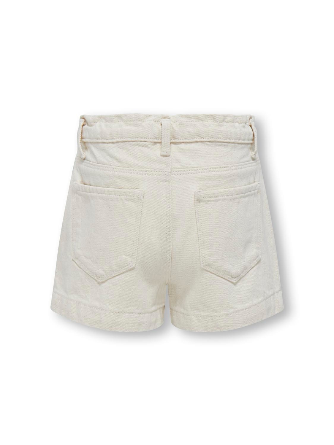 KIDS ONLY Short en jean »KOGCOMET WIDE DNM ECRU SHORTS PIM«