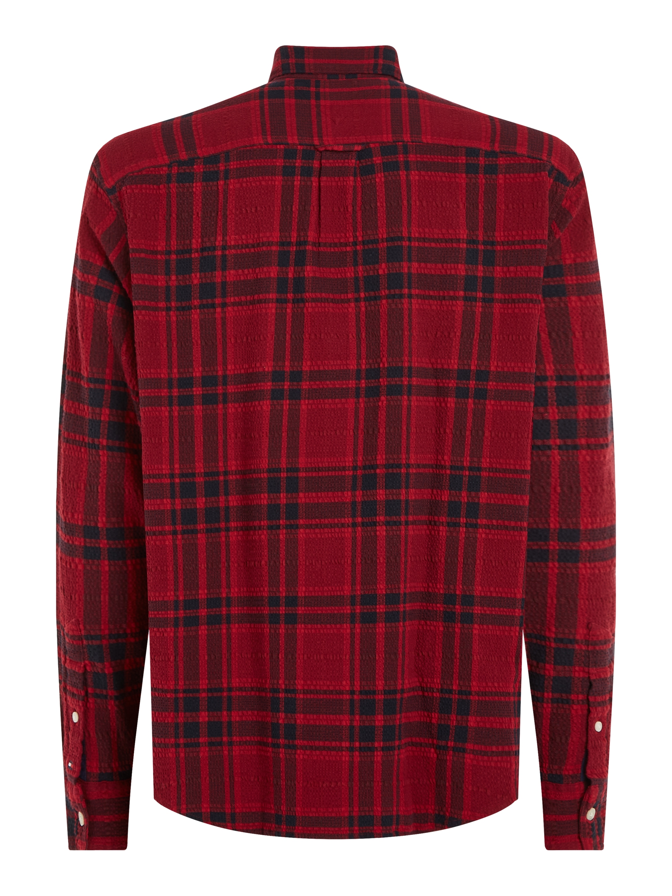 Tommy Hilfiger Langarmhemd »TONAL TARTAN SHIRT«