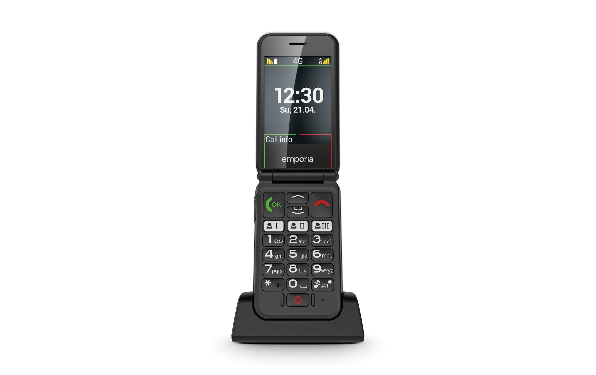 Emporia Smartphone »SIMPLICITYglam V227«, Weiss
