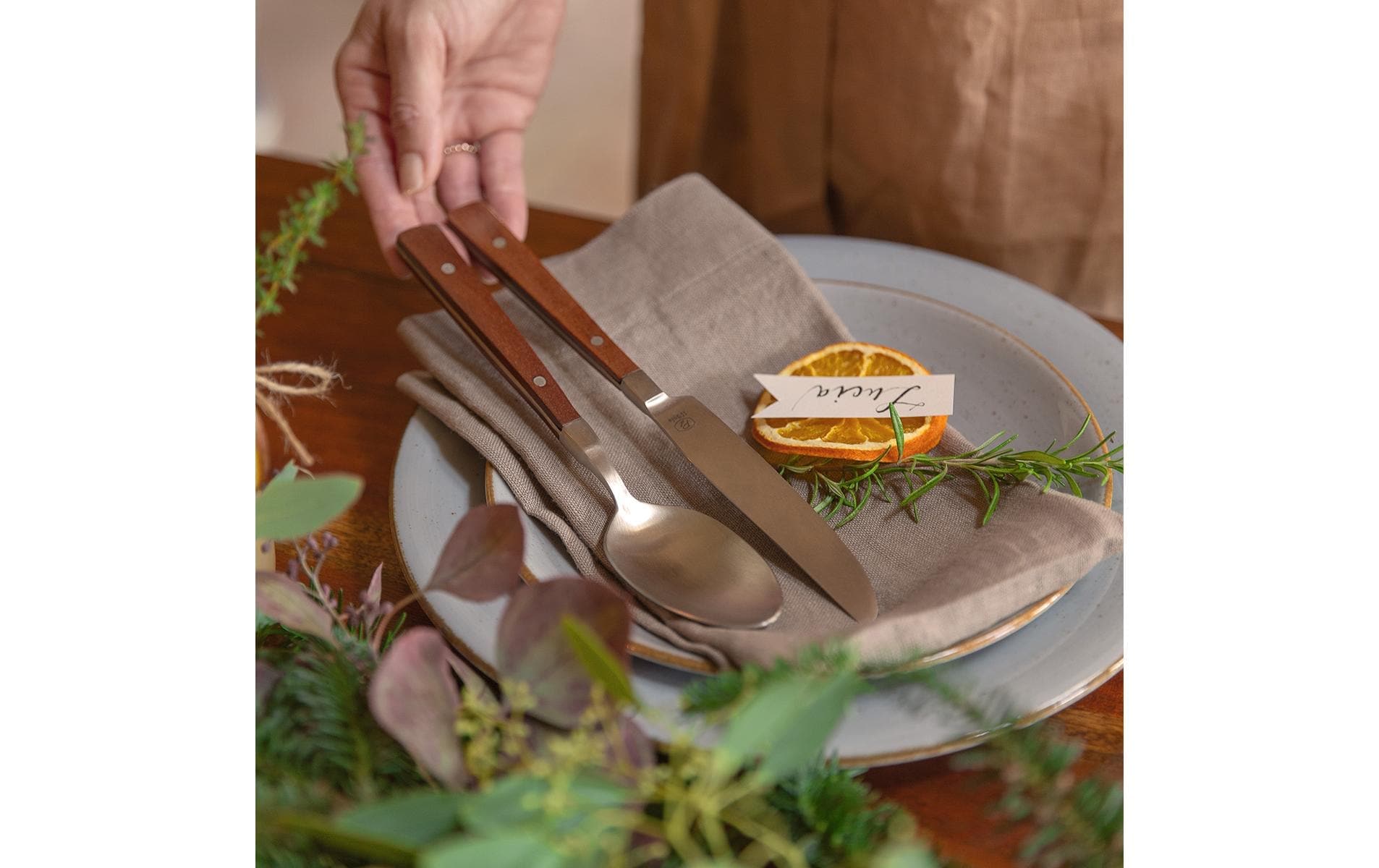 Sola Set de couverts »Image Sawo Wood 24-tlg.«