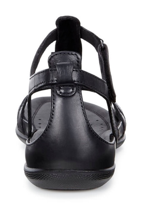Ecco Riemchensandale »FLASH«, Sommerschuh, Sandalette, Klettschuh, im Metallic-Look