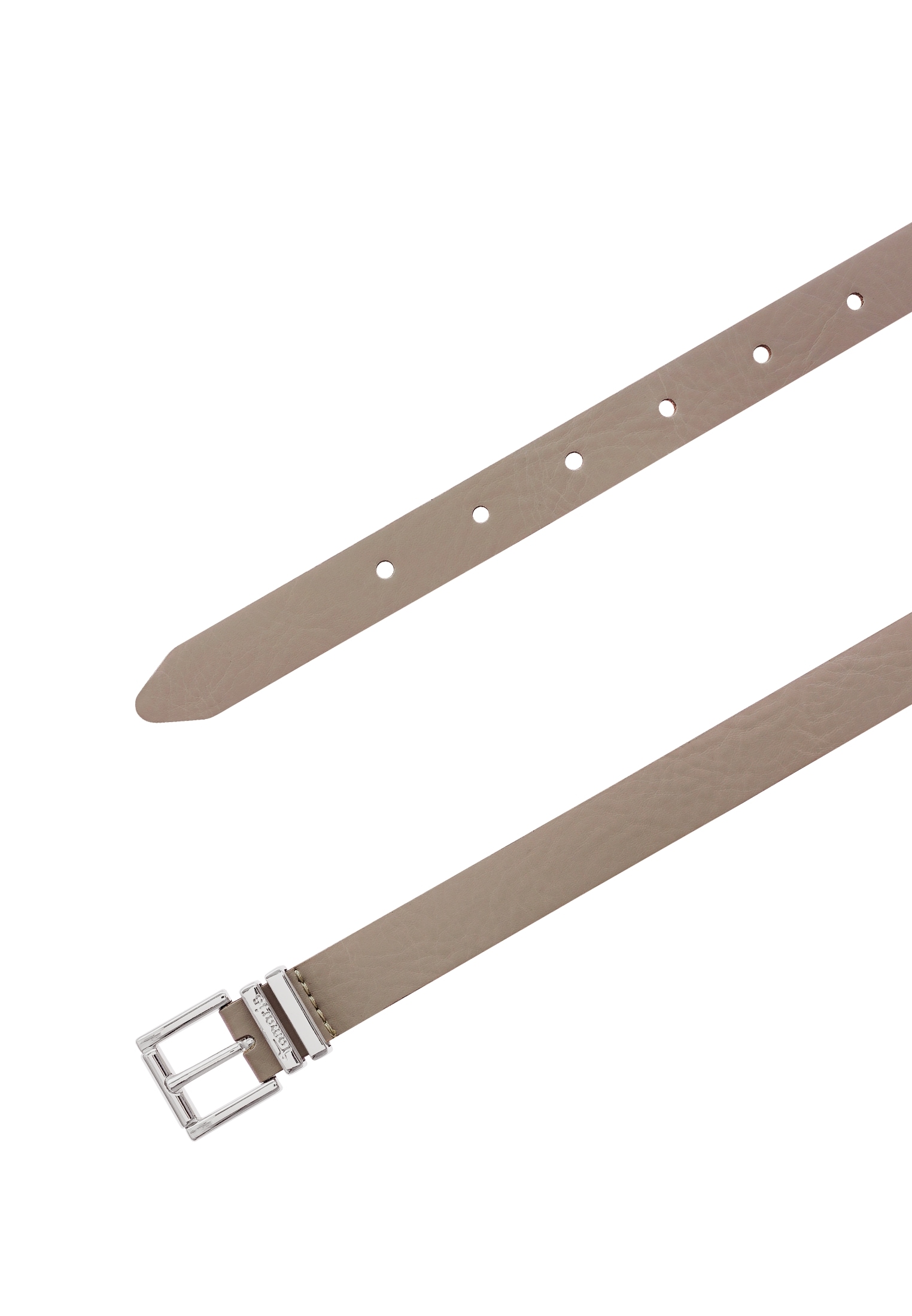 Tamaris Ceinture en cuir »Franca« avec surface discrètement grainée, légèrement grainée