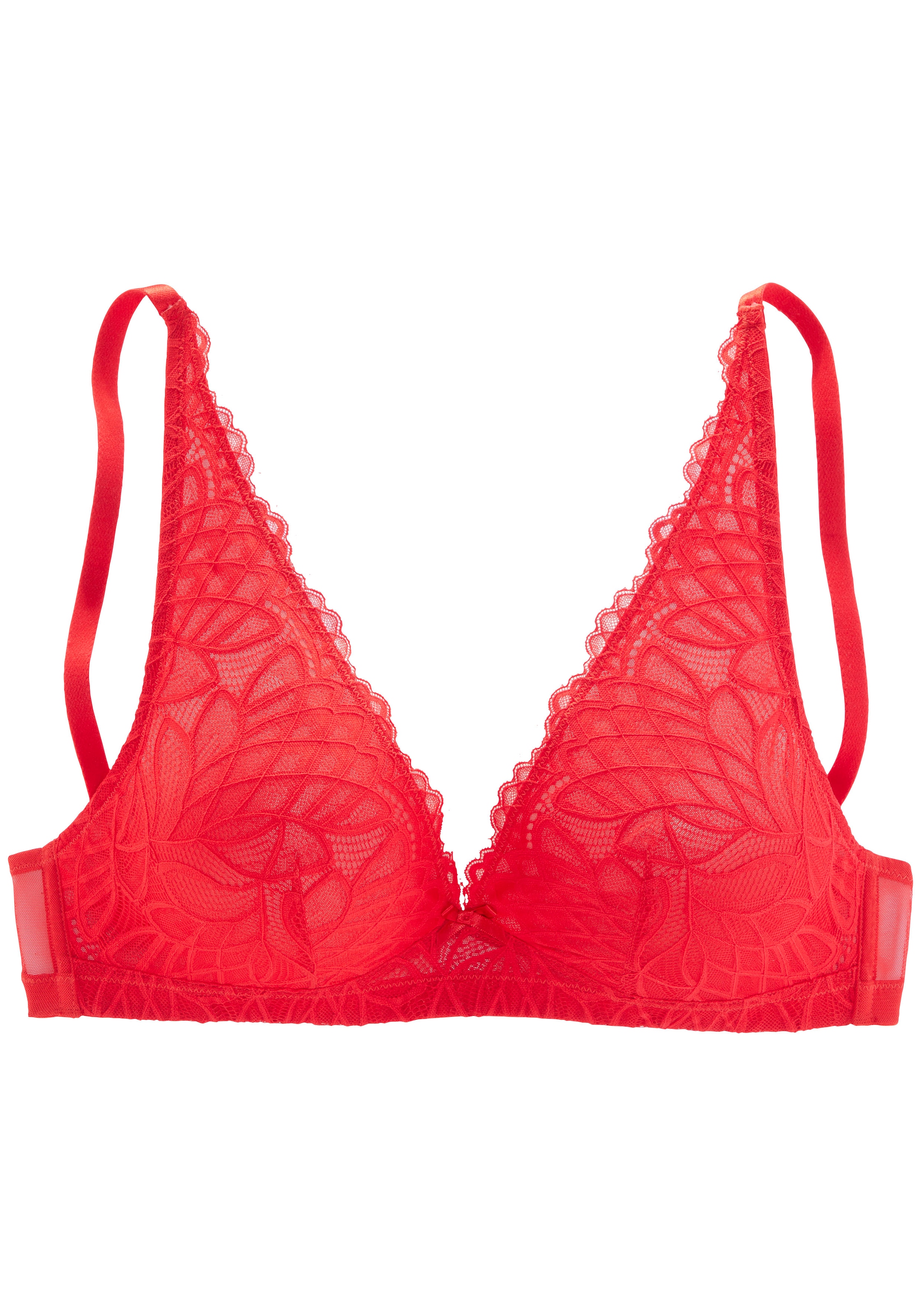 LASCANA Soutien-gorge à bretelles »Cara« ohne Bügel im edlen High-Apex Design, sexy Dessous