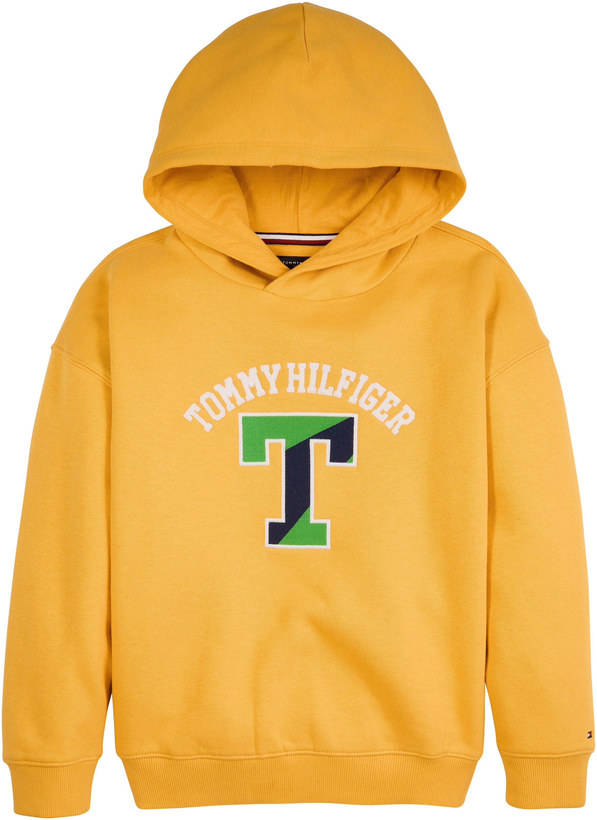 Tommy Hilfiger Kapuzensweatshirt »T VARSITY HOODIE«, mit grossem Tommy Hilfiger Front Print