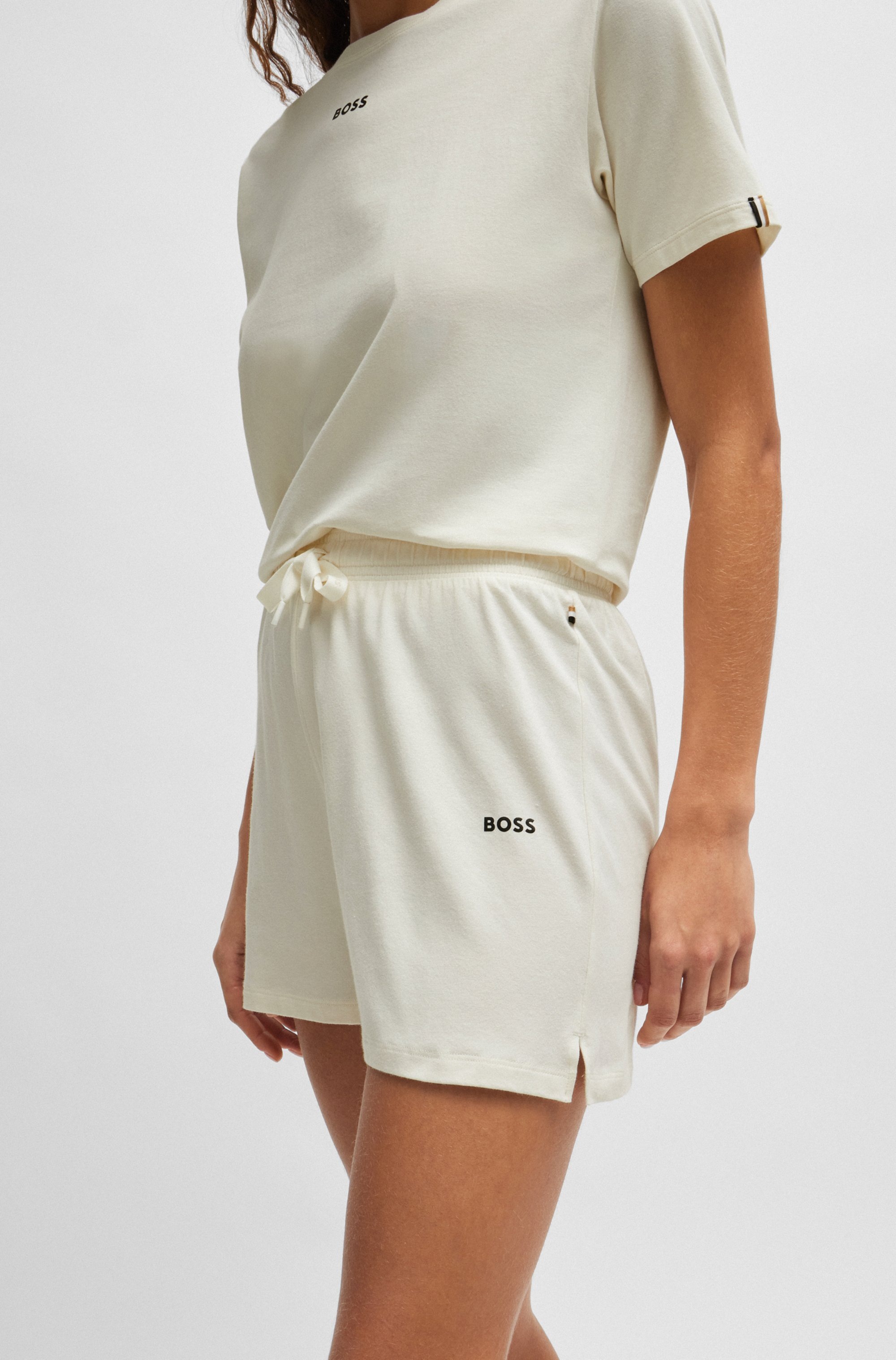 BOSS Pyjamahose »CI_Shorts CW«, mit BOSS Logoschriftzug