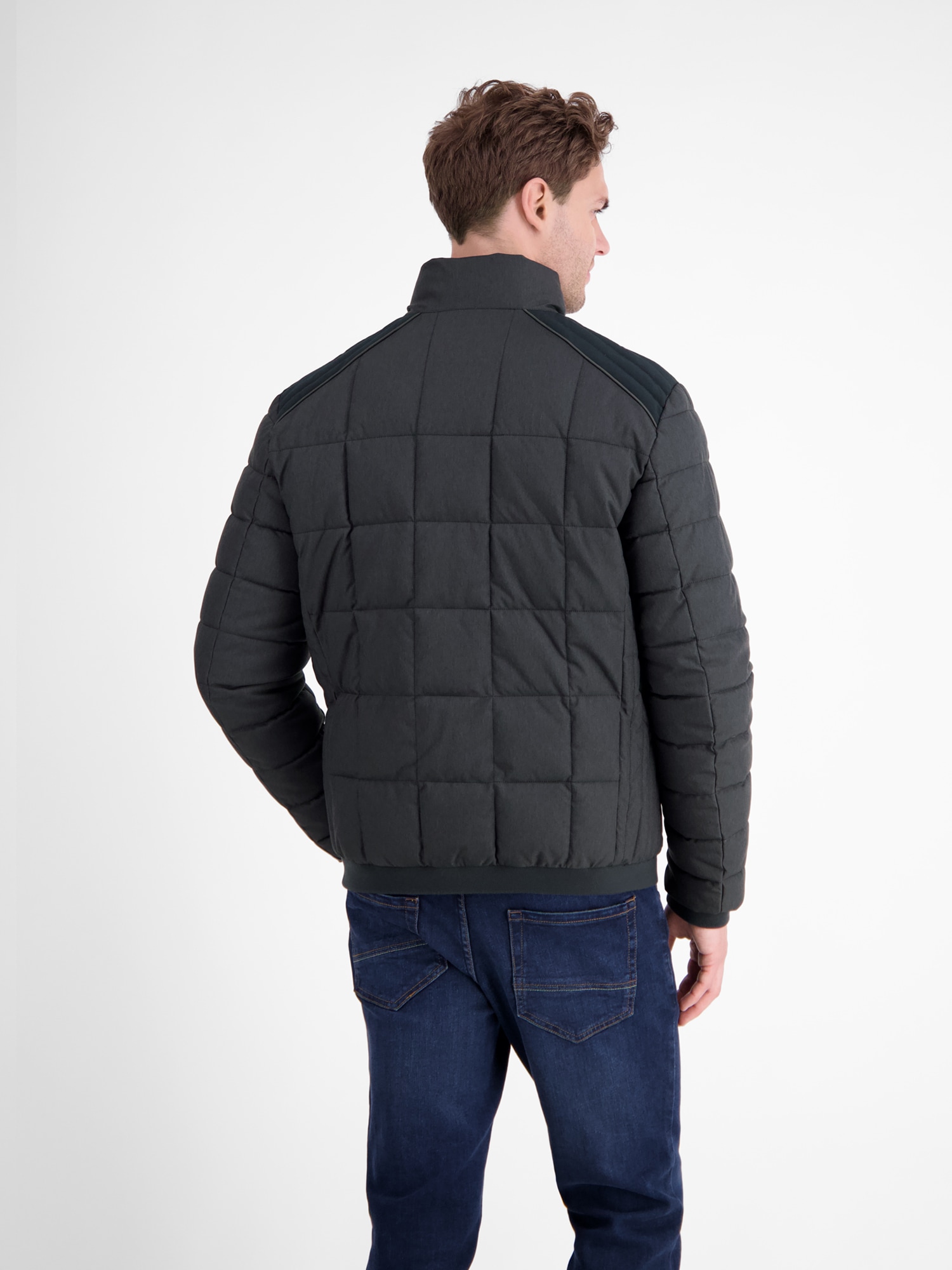 LERROS Steppjacke »Steppjacke in Woll-Optik« ohne Kapuze