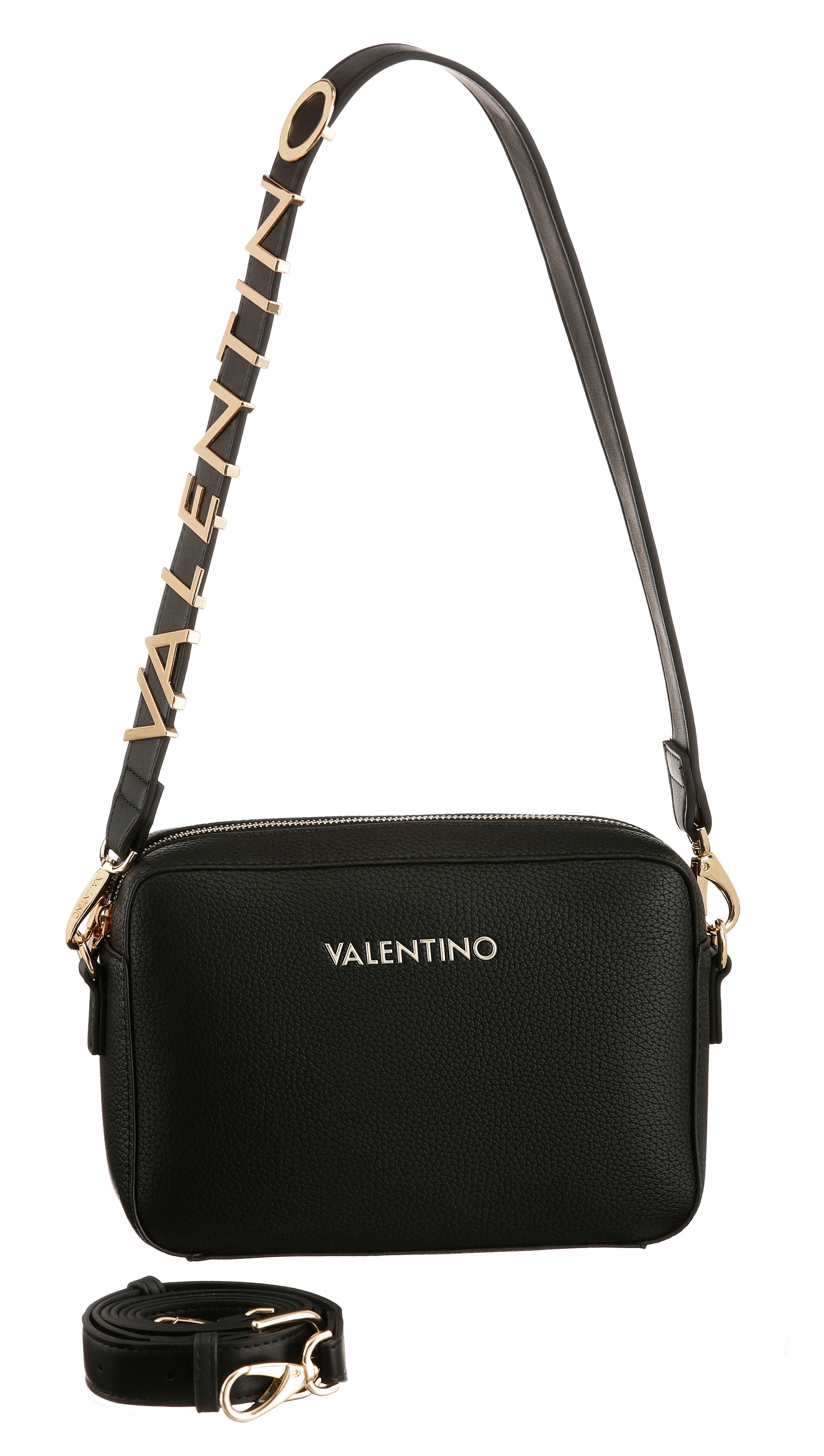 Image of VALENTINO BAGS Mini Bag "ALEXIA" Damen Handtasche, Schultertasche, Umhängetasche mit Logo-Emblem