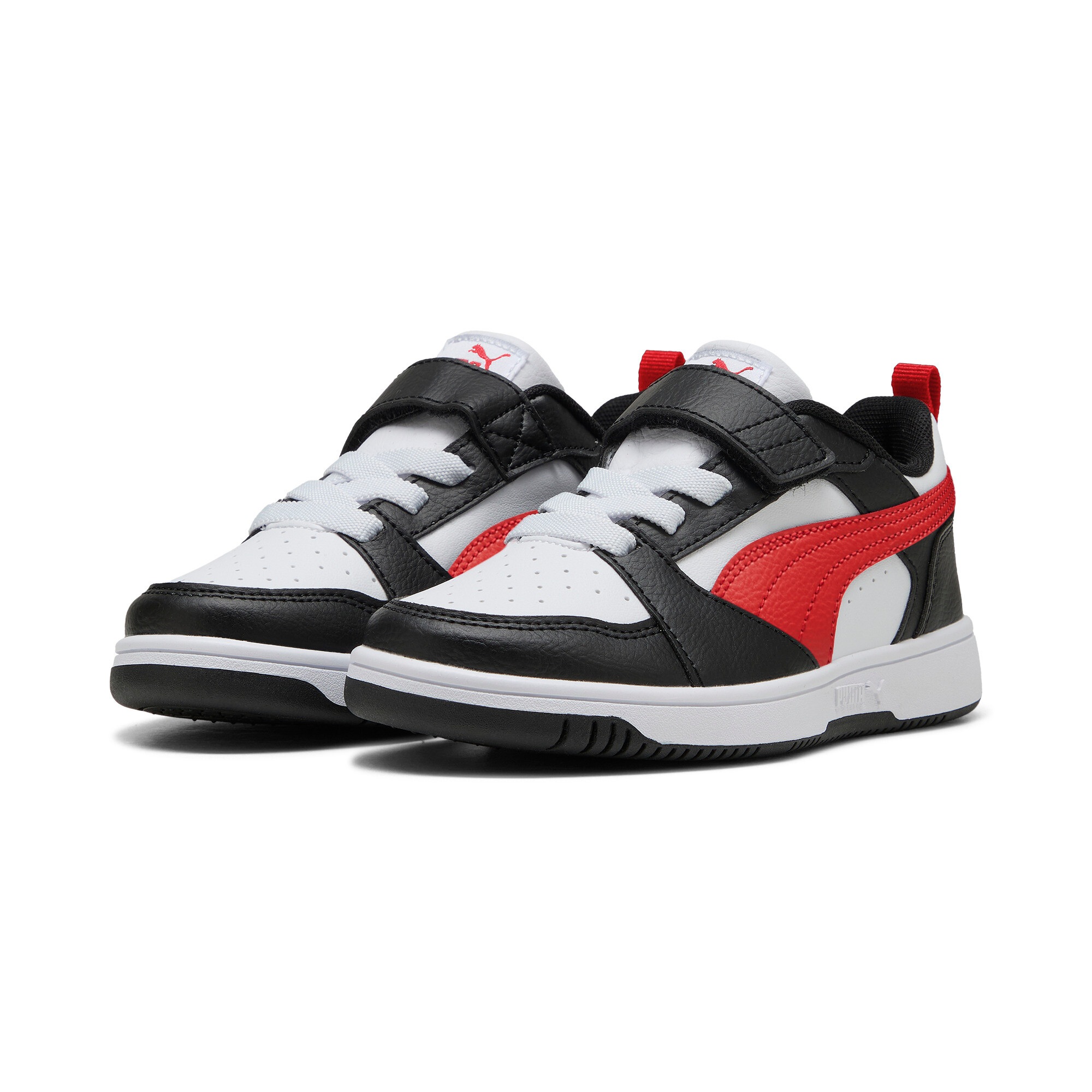 Image of PUMA Sneaker "REBOUND V6 LO AC+ PS" knöchelhoher Schnitt, mit Klettverschluss, mit Gummilaufsohle