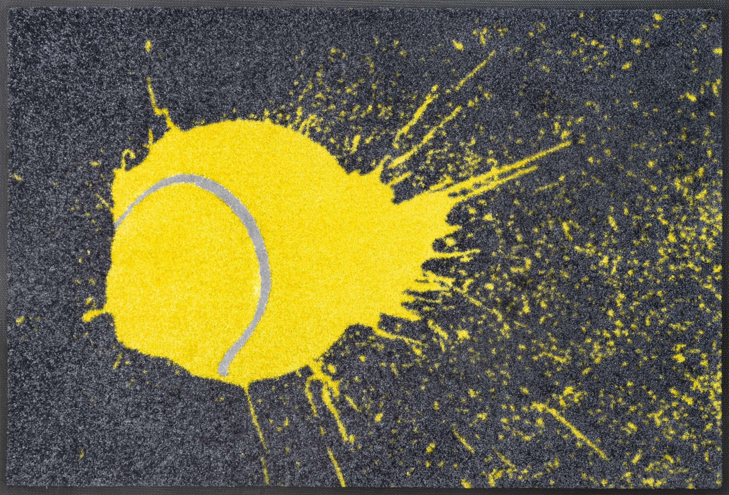 Image of wash+dry by Kleen-Tex Fussmatte »Tennis«, rechteckig, 7 mm Höhe, Schmutzfangmatte, rutschhemmend, In- und Outddor geeignet bei Ackermann Versand Schweiz