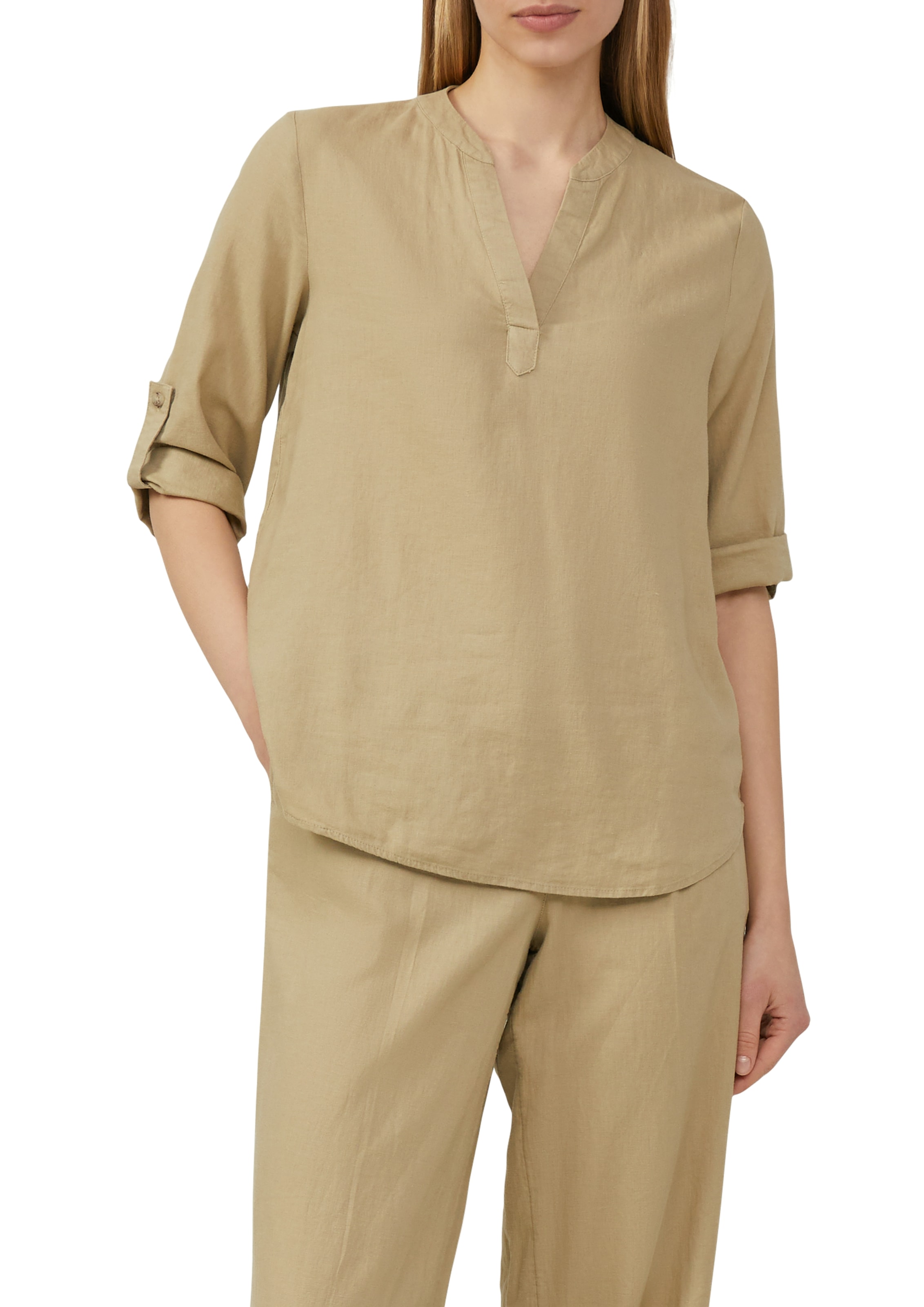 Image of s.Oliver Klassische Bluse mit Turn-up