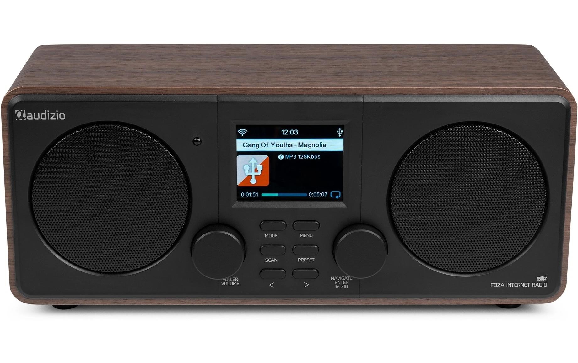 AUDIZIO Digitalradio (DAB+) »Foza«, (Digitalradio (DAB+)-Internetradio)