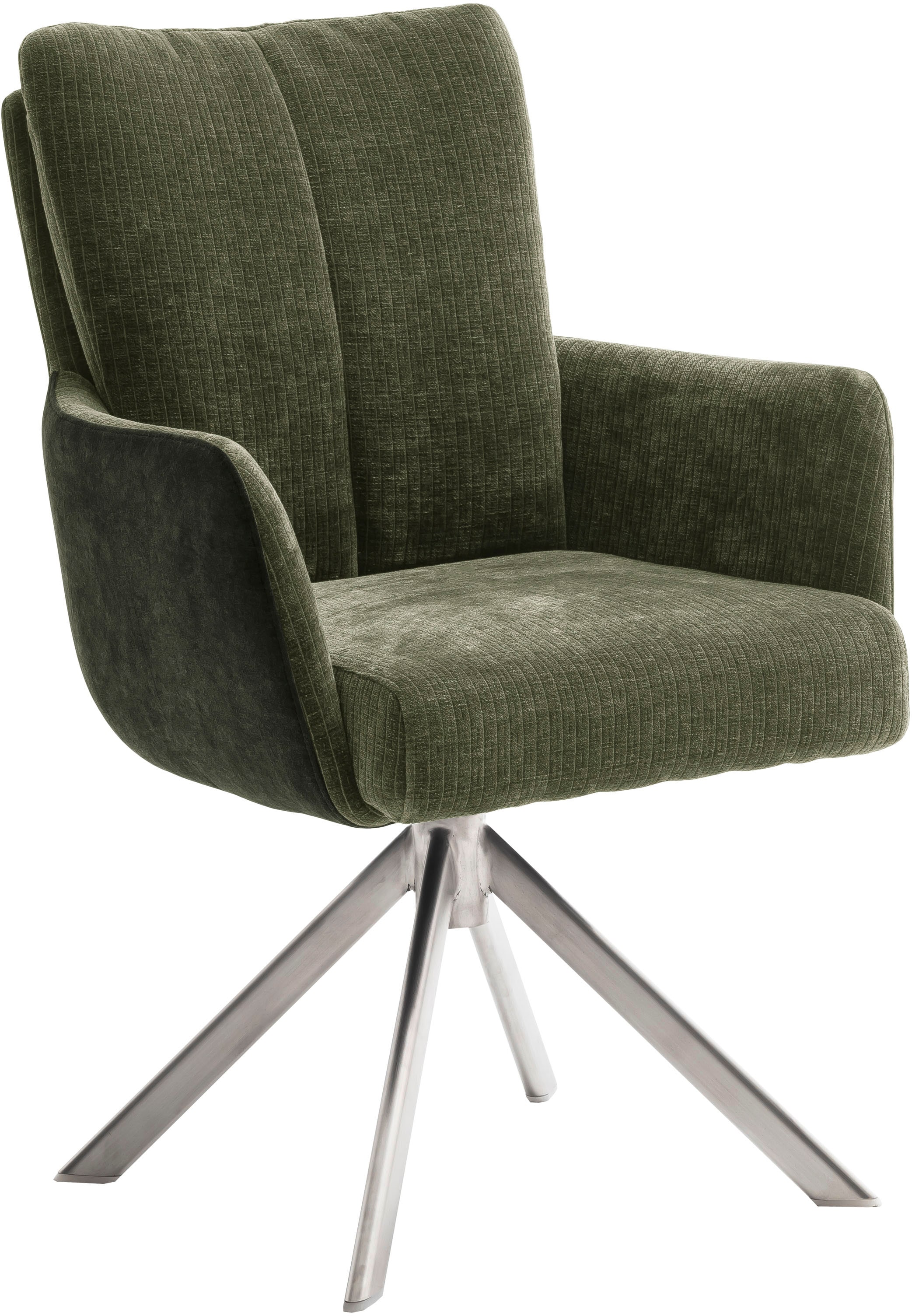 Image of MCA furniture Esszimmerstuhl "MALIA" () (Set, 2 Stck), 360 drehbar, Taschenfederkern, Sitzhöhe ca. 49 cm