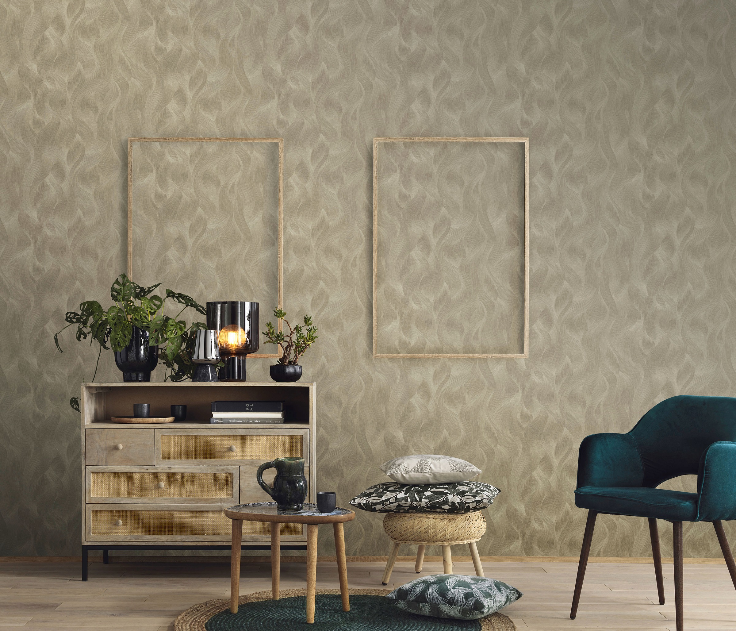 ELLE DECORATION Vliestapete »WAVES«, Wellen