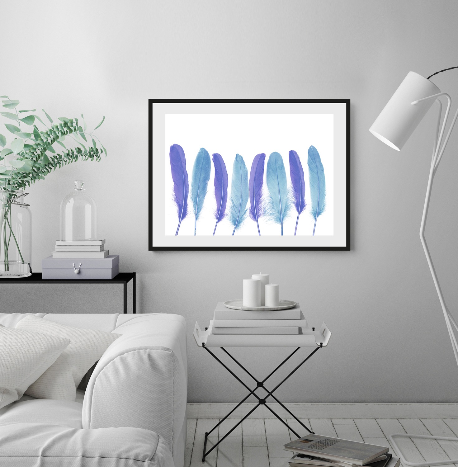 queence Bild »Bello« Federn   Kunst