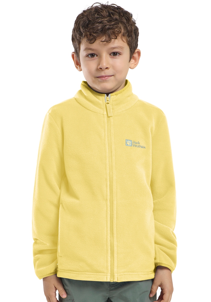 Jack Wolfskin Fleecejacke »TAUNUS JACKET K« Winddicht, wärmend, atmungsaktiv, Übergangsjacke, für Kinder