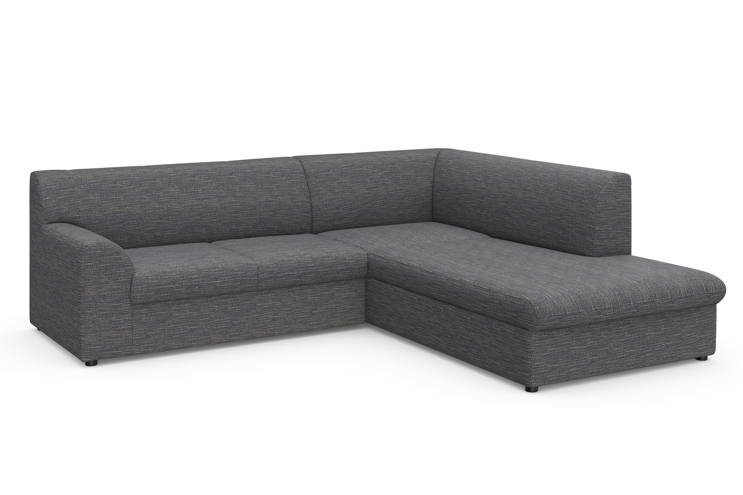 DOMO collection Ecksofa »Topper zeitlos elegant, kompakte Stellmasse, OTTOs Choice, L-Form«, mit Ottomane, wahlweise mit Schlaffunktion
