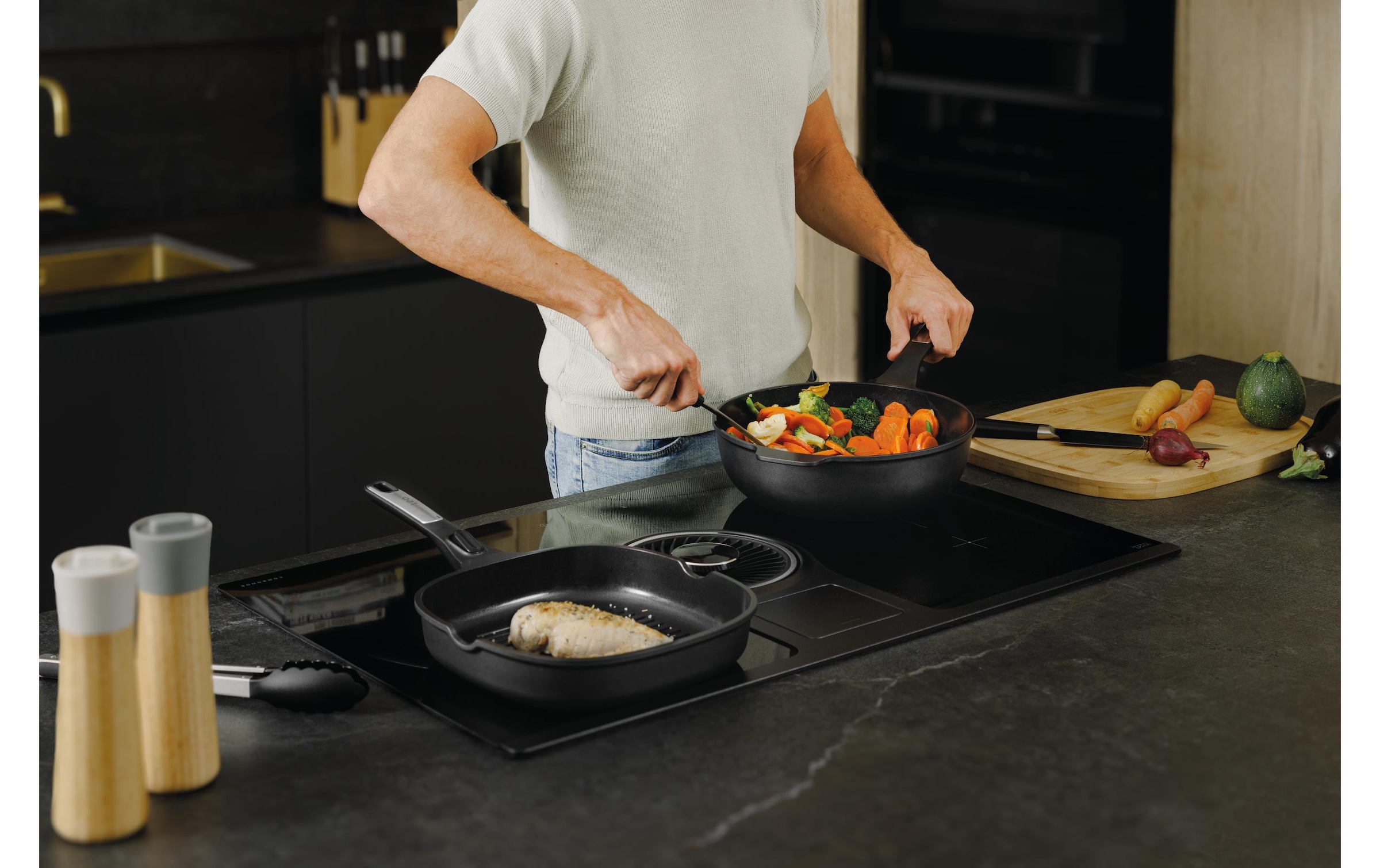 BergHOFF Wok »Leo Phantom« Aluminium