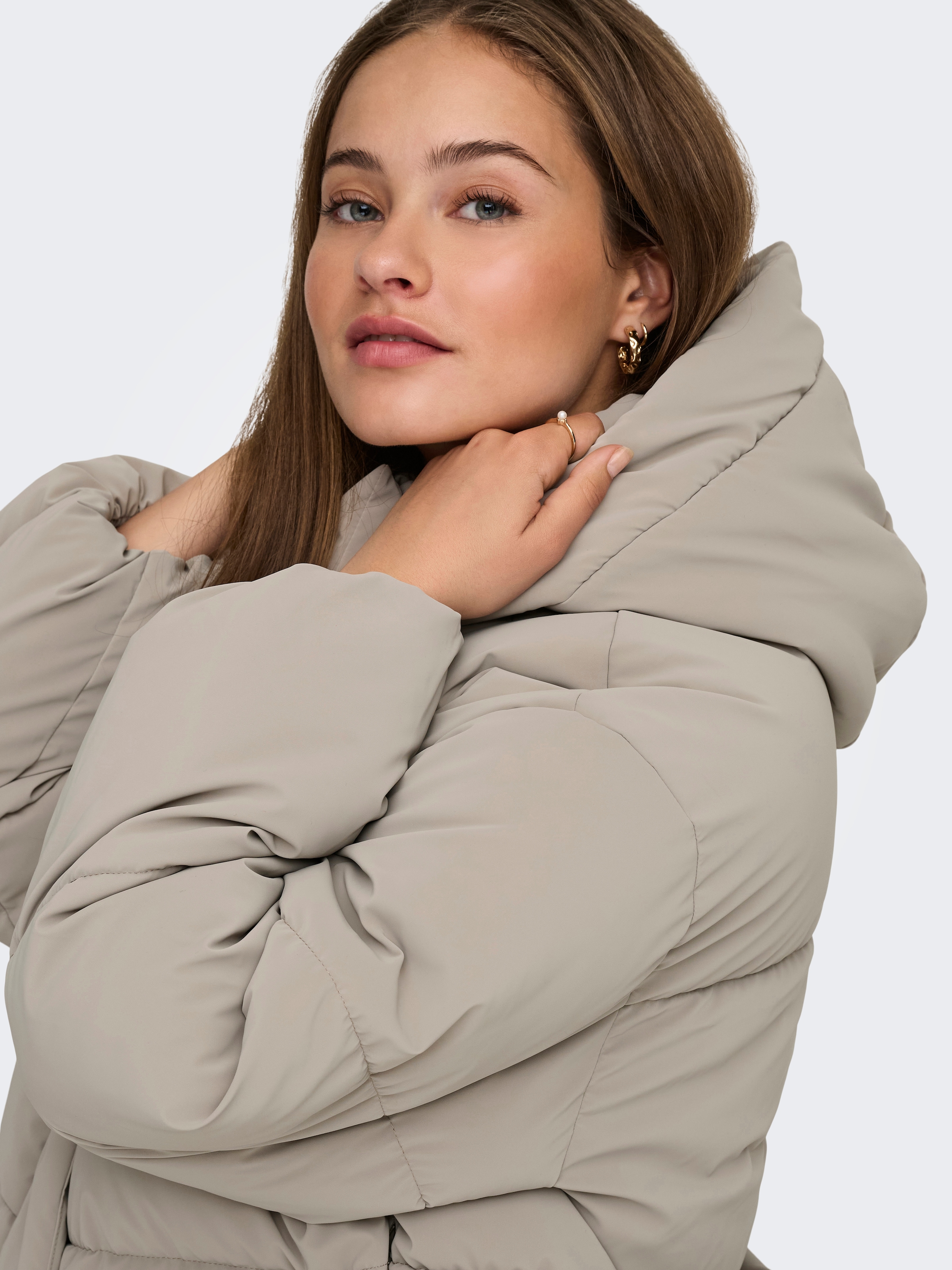 ONLY Veste matelassée »ONLDIXIE LIFE PUFFER JACKET CC OTW« mit Kapuze