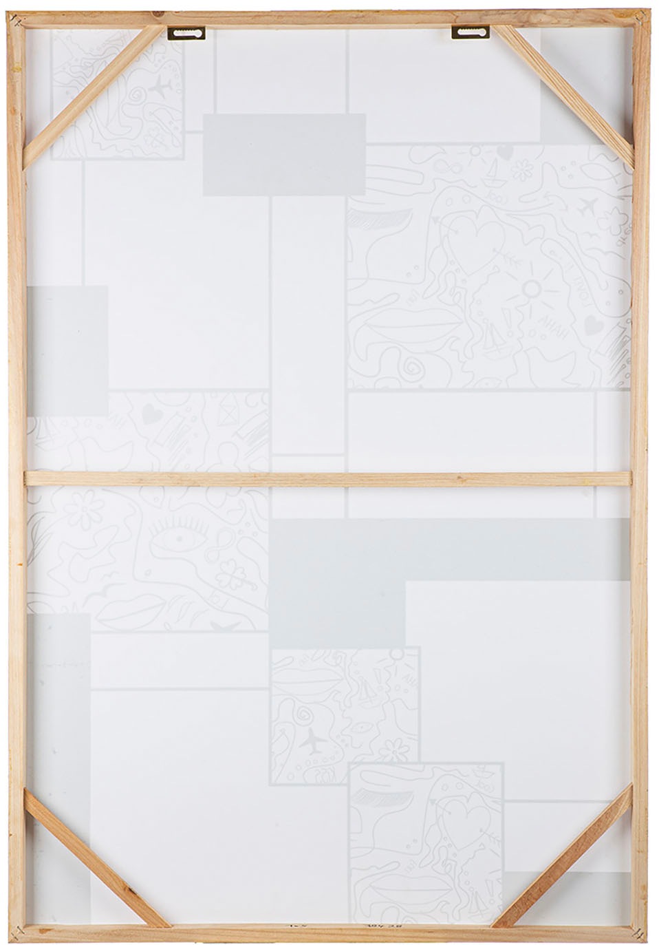 Casablanca by Gilde Leinwandbild »Modern Art rechteckig« 1 Stk. tlg.