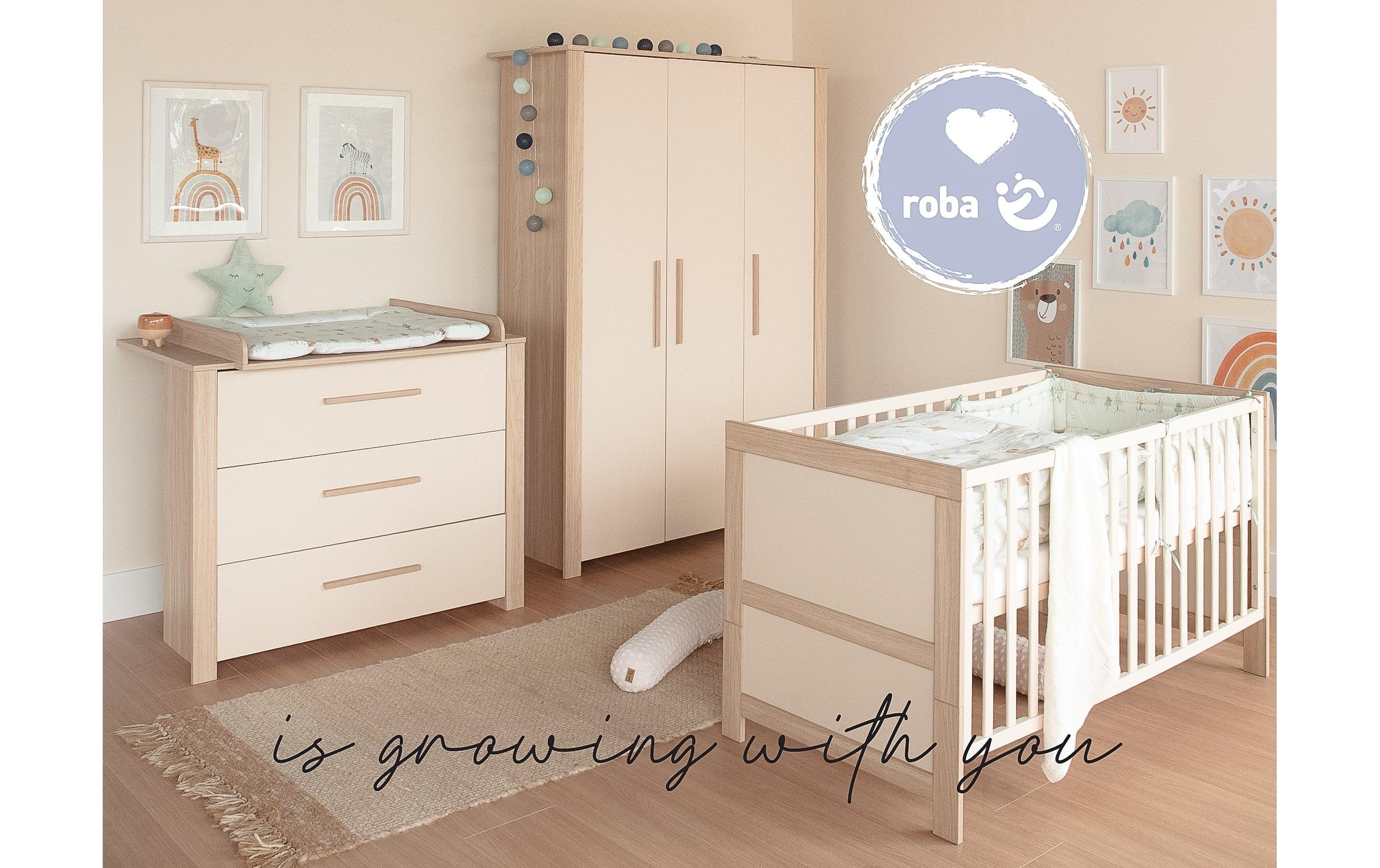 roba® Kinderbett »Kombi-Kinderbett Momo«