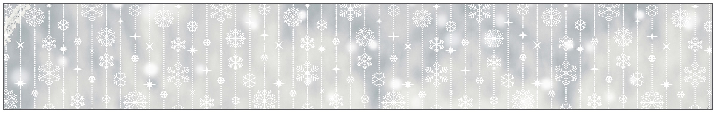 30 MySpotti halbtransparent, Schneeflocken kaufen white«, haftend glattstatisch »Look statisch Fensterfolie haftend, 200 cm, x