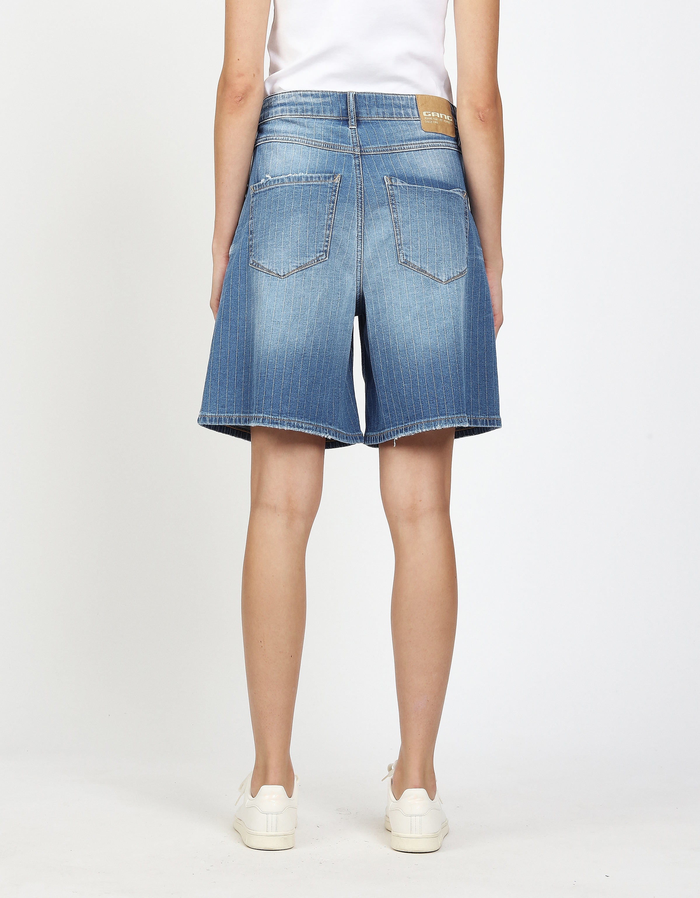 GANG Bermudas »94WANDA BERMUDA«  mit Bundfalten vorn